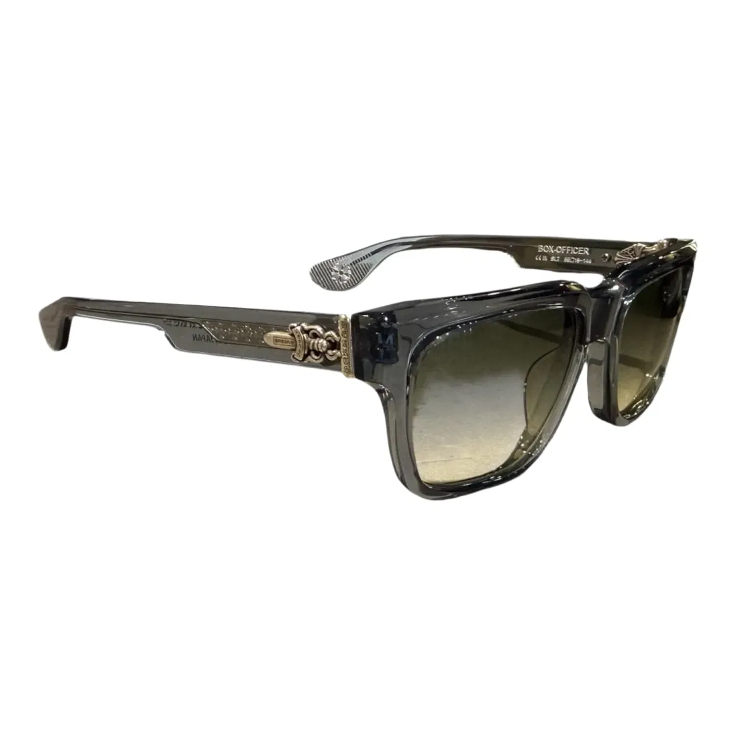 Chrome Hearts Box Officer Sunglasses Slate