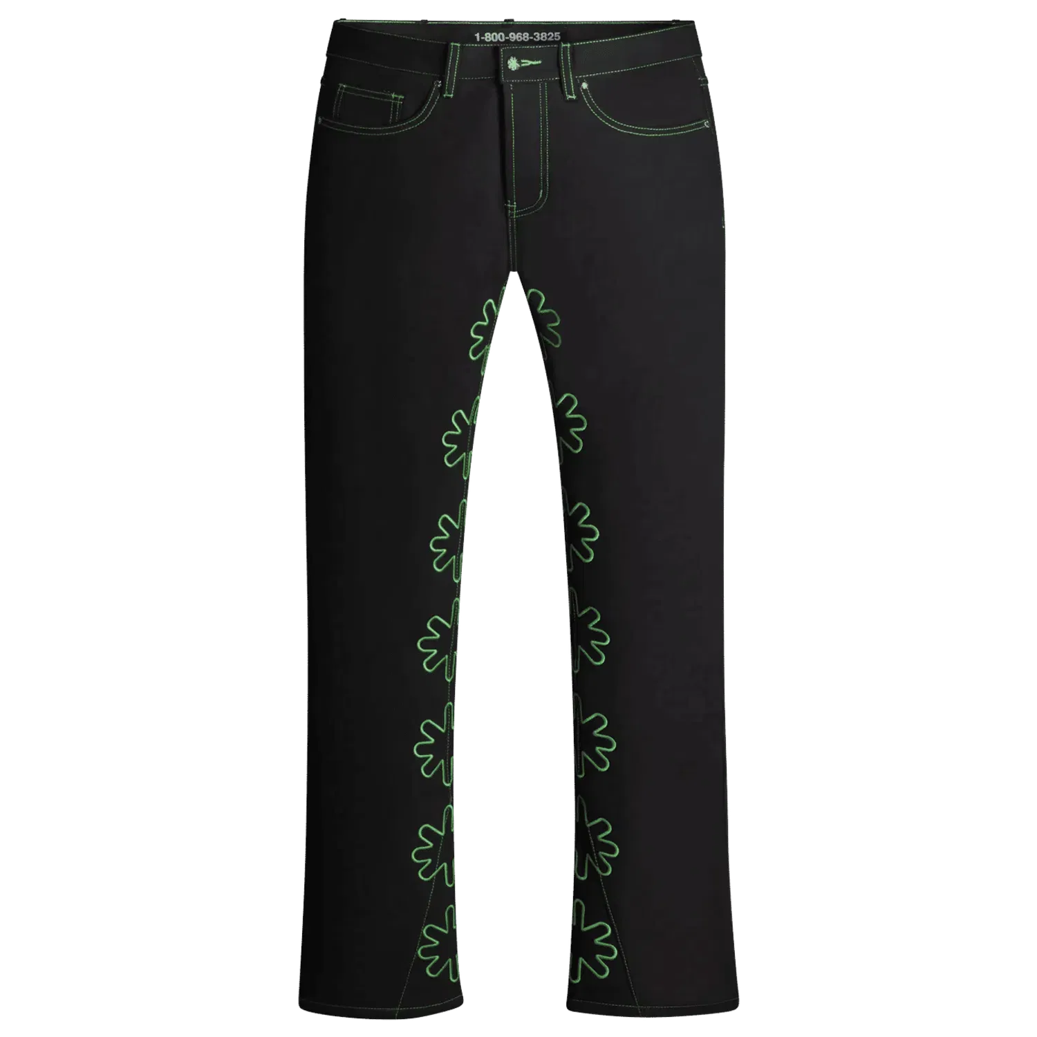 Lost Shdws LostShdws Drkshdws Outline Denim Pants Green
