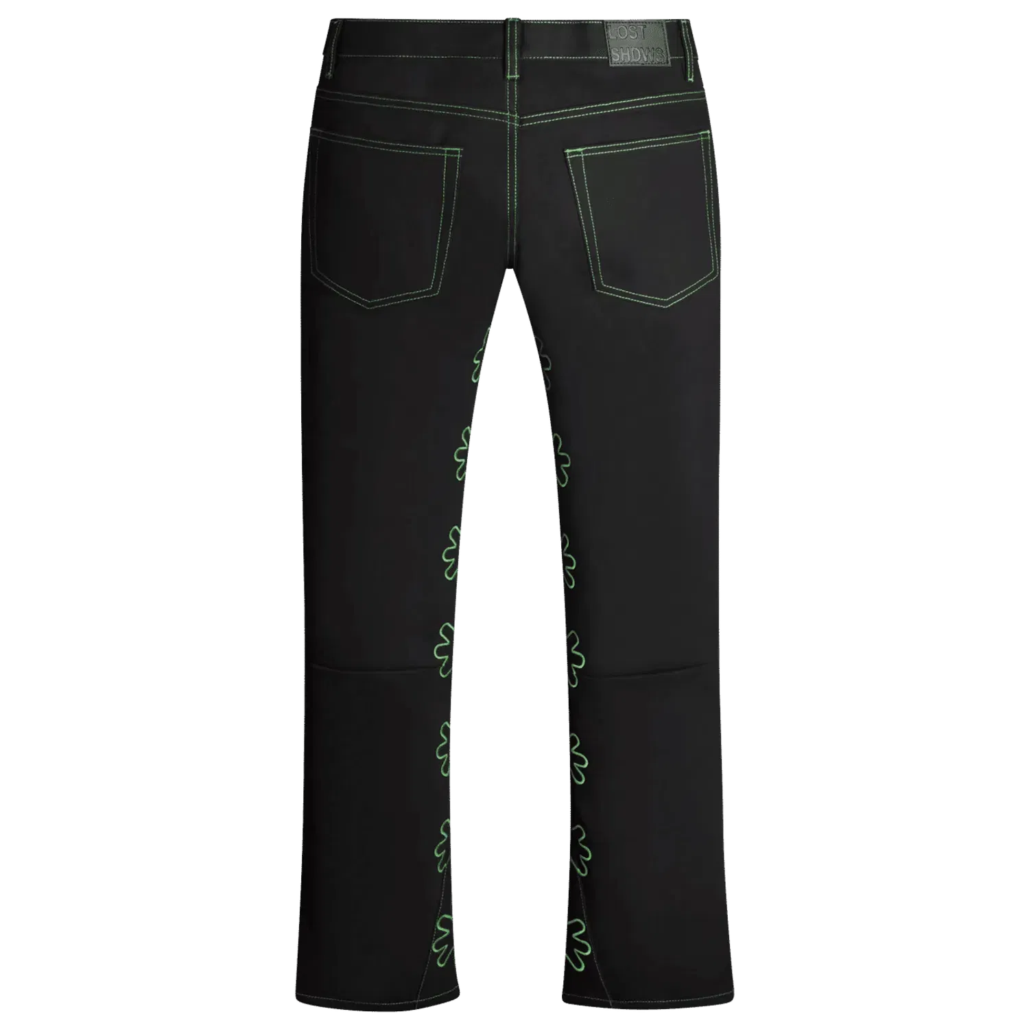 Lost Shdws LostShdws Drkshdws Outline Denim Pants Green