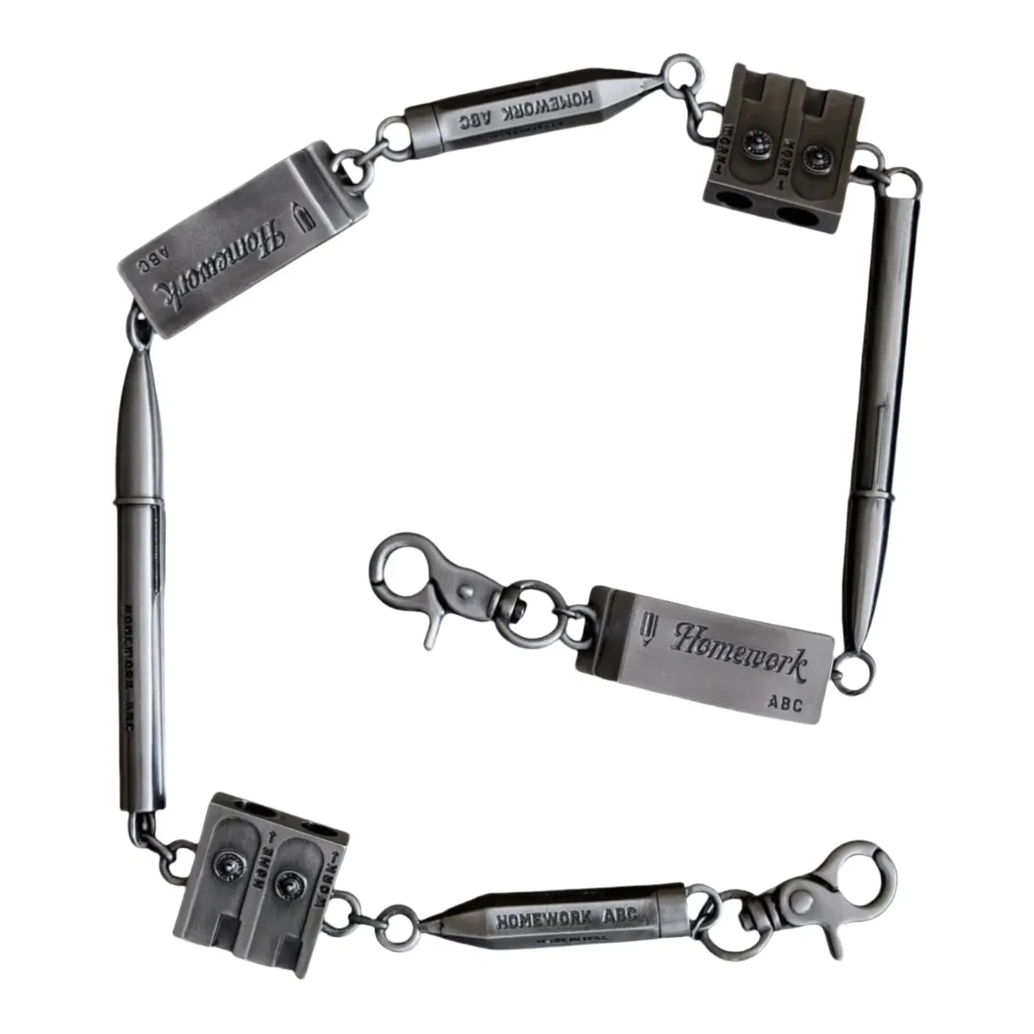 HOMEWORK-ABC HOMEWORK Belt Loop Wallet Chain
