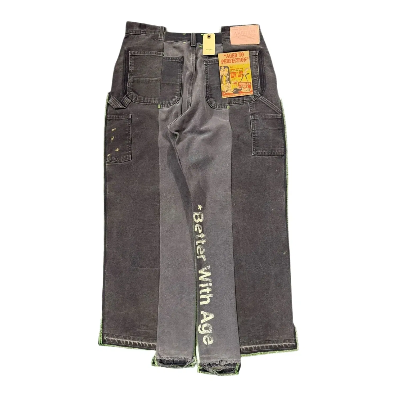 Better With Age Lemon Single-Knee Trouser Multi