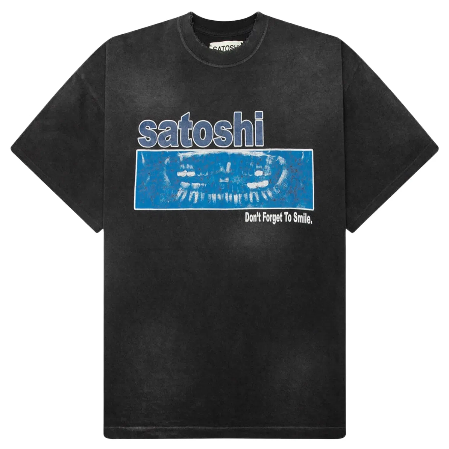Satoshi Nakamoto Don't Forget To Smile Shirt Black