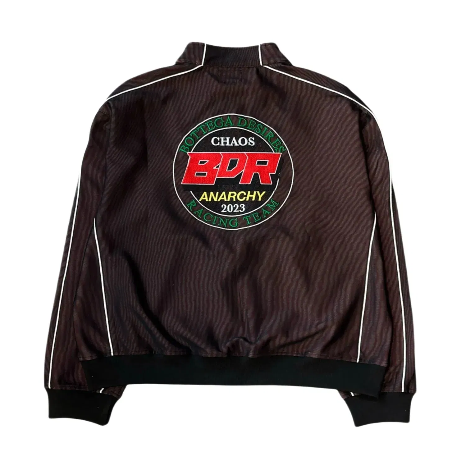 Bottega Desires Race Tracksuit Jacket Brown