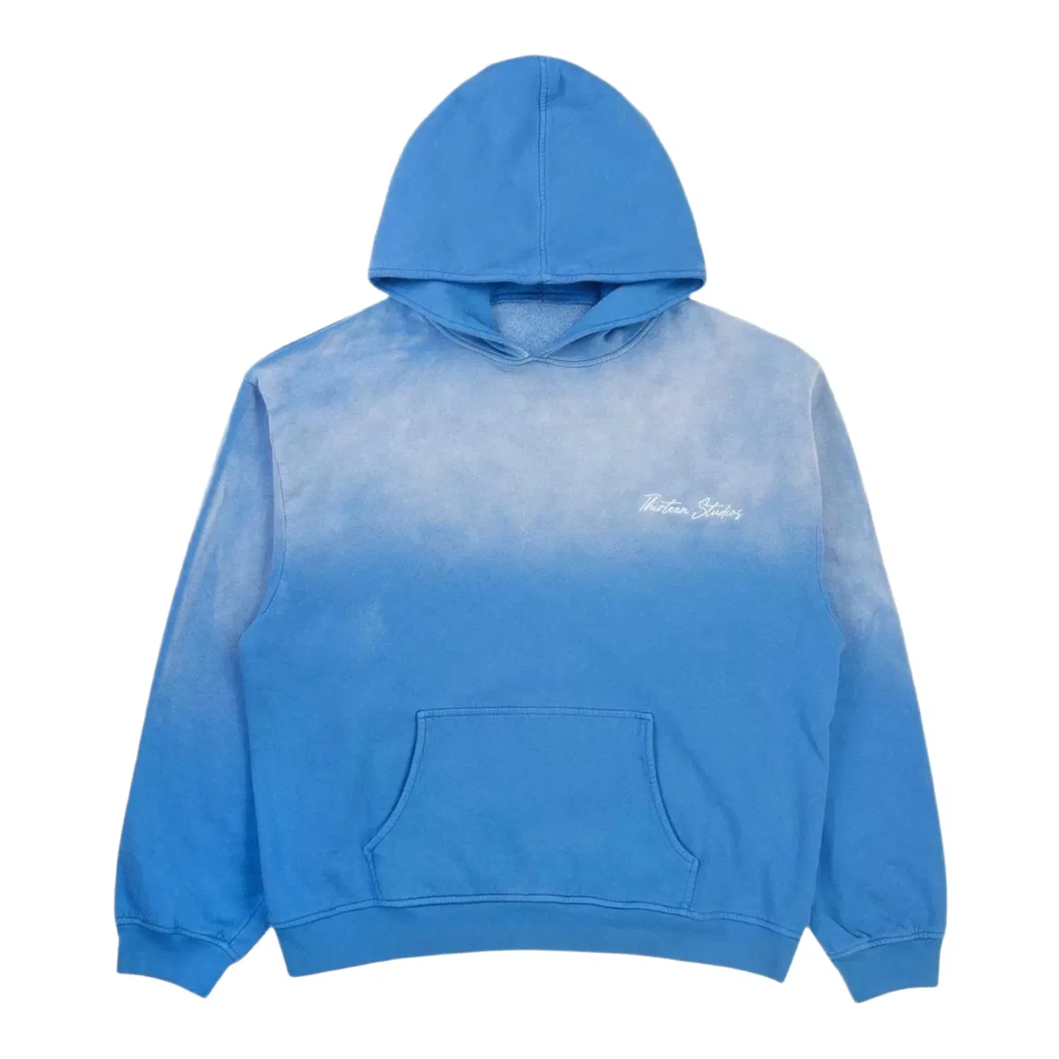 Thirteen Studios Faded Blue Hoodie