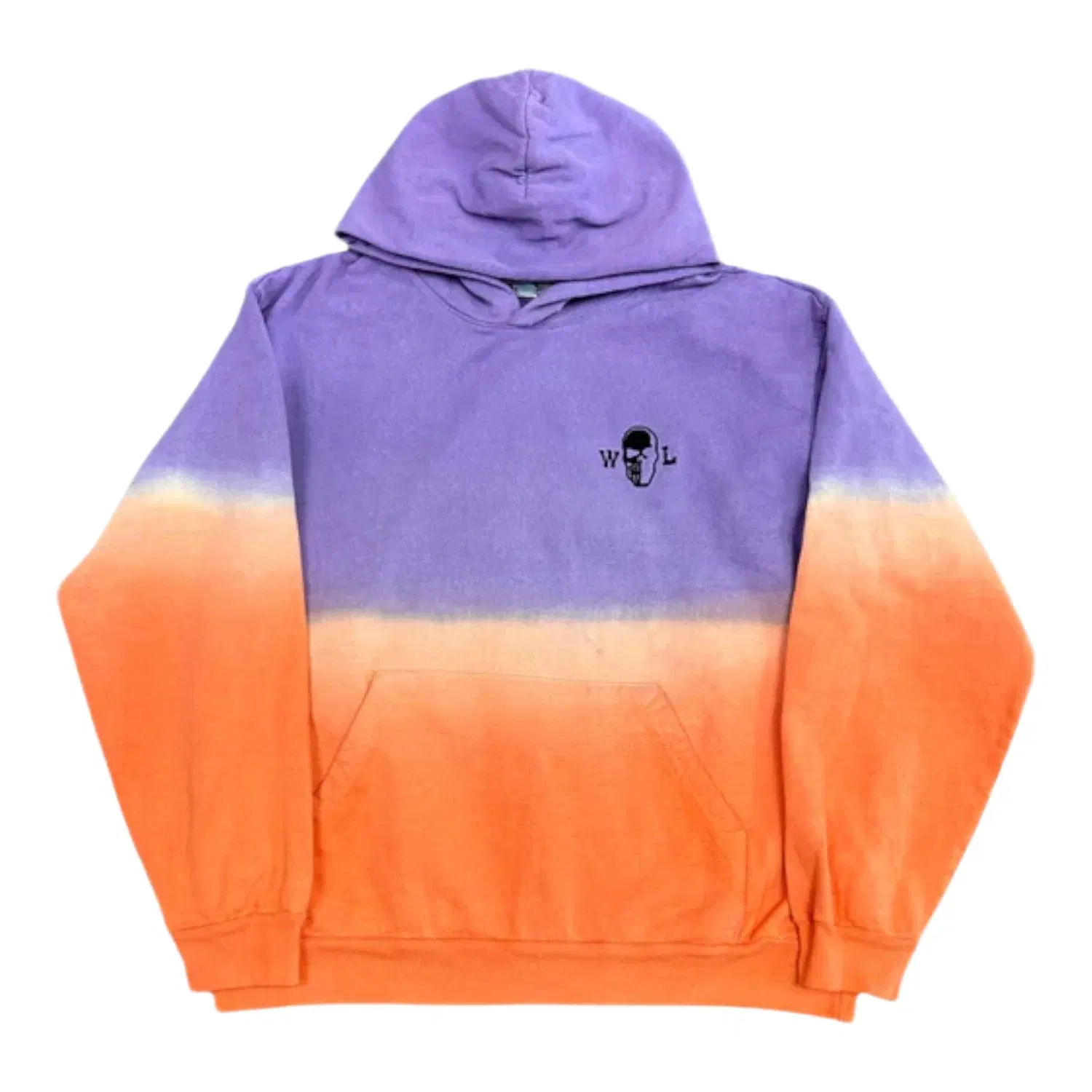 Warren Lotas The Singer Hoodie Purple Orange