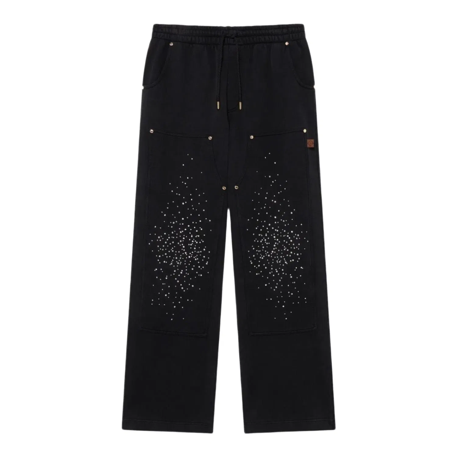 Casablanca La Prémonition Crystal Embellished Sweatpants