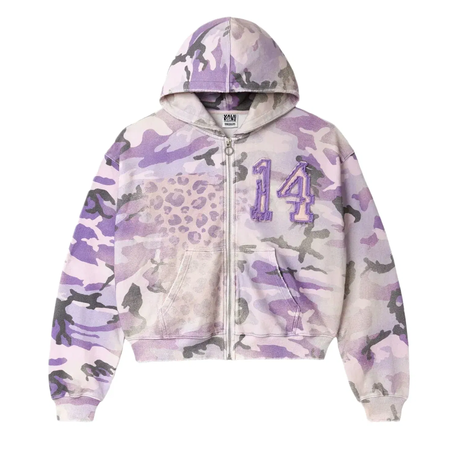 Vale Forever Purple Wayne Zip Up Hoodie