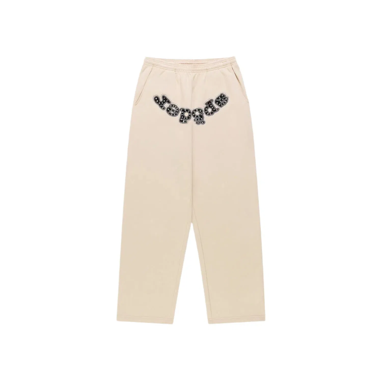 Sp5der Mixed Stone OG Logo Sweatpant Cream