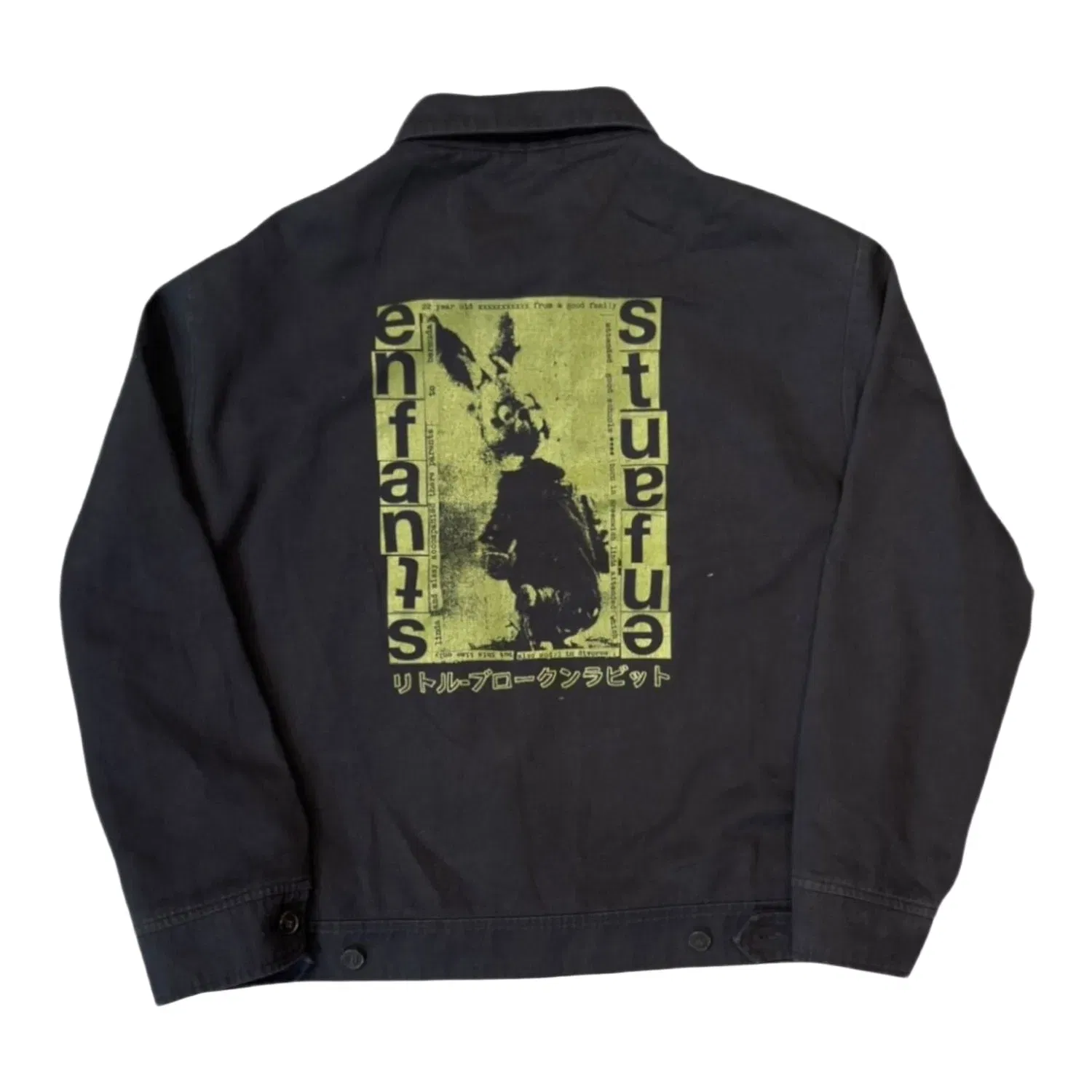 Enfants Riches Déprimés Bunny Mechnics Jacket Black/Olive