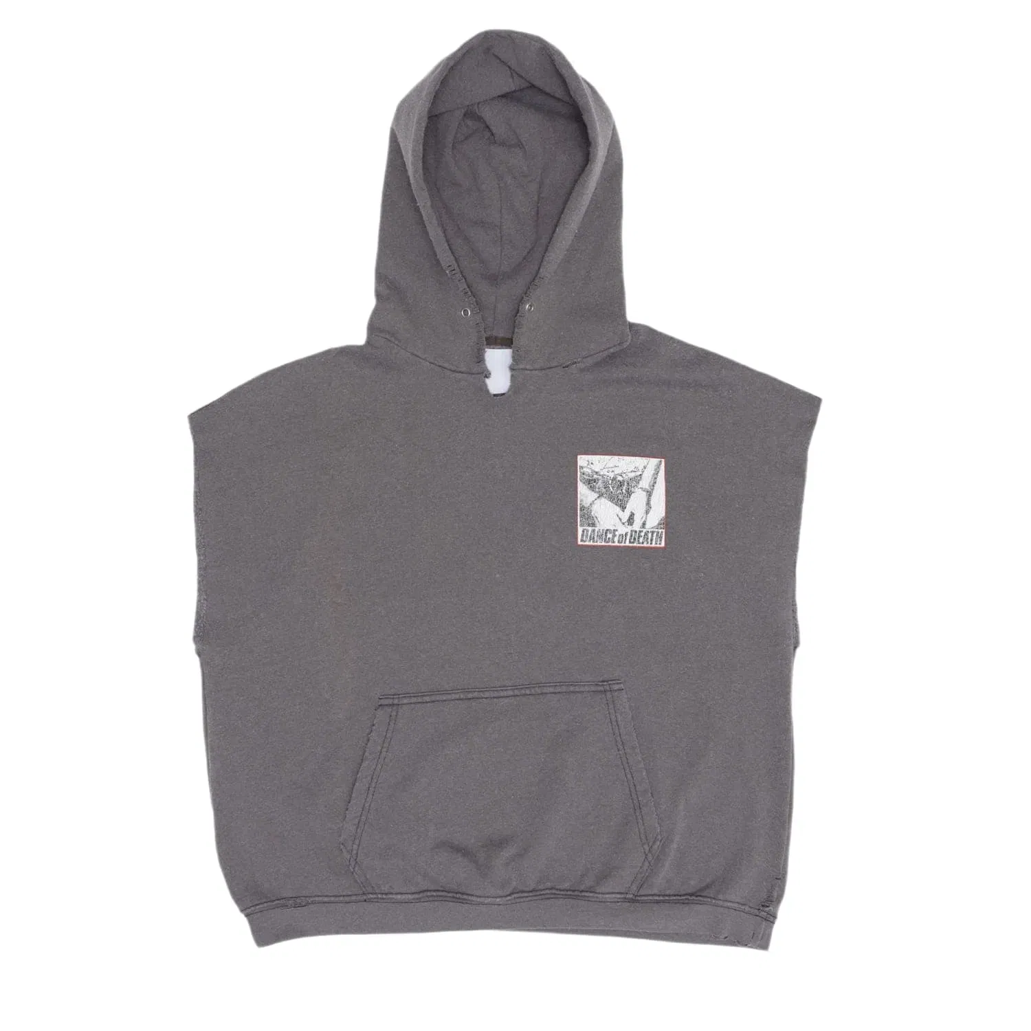 Paly Hollywood Dr. Blue Cut Off Hoodie
