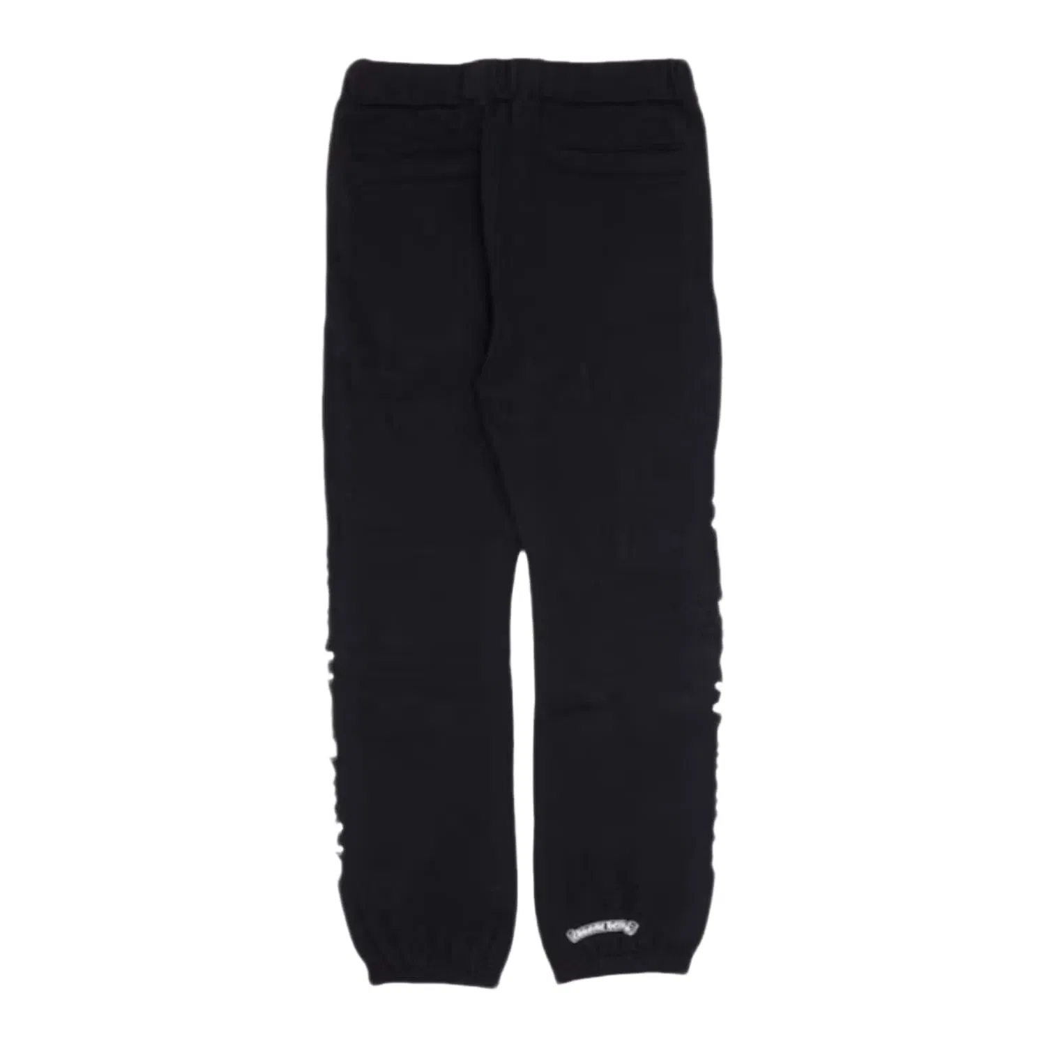 Chrome Hearts Scroll Logo Script Sweatpants Black