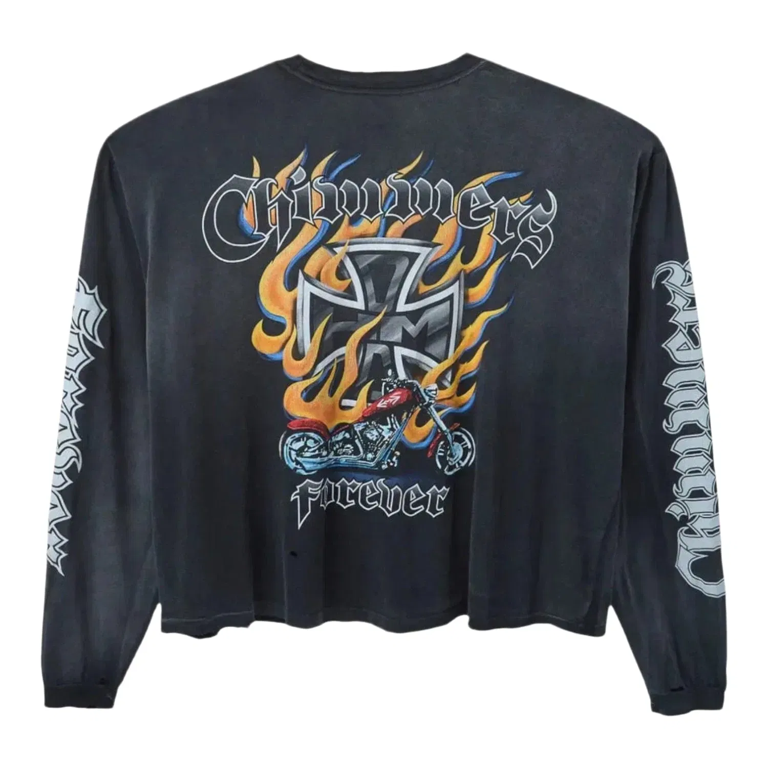 Happy Memories Don't Die HMDD Ghost Rider L/S T-Shirt