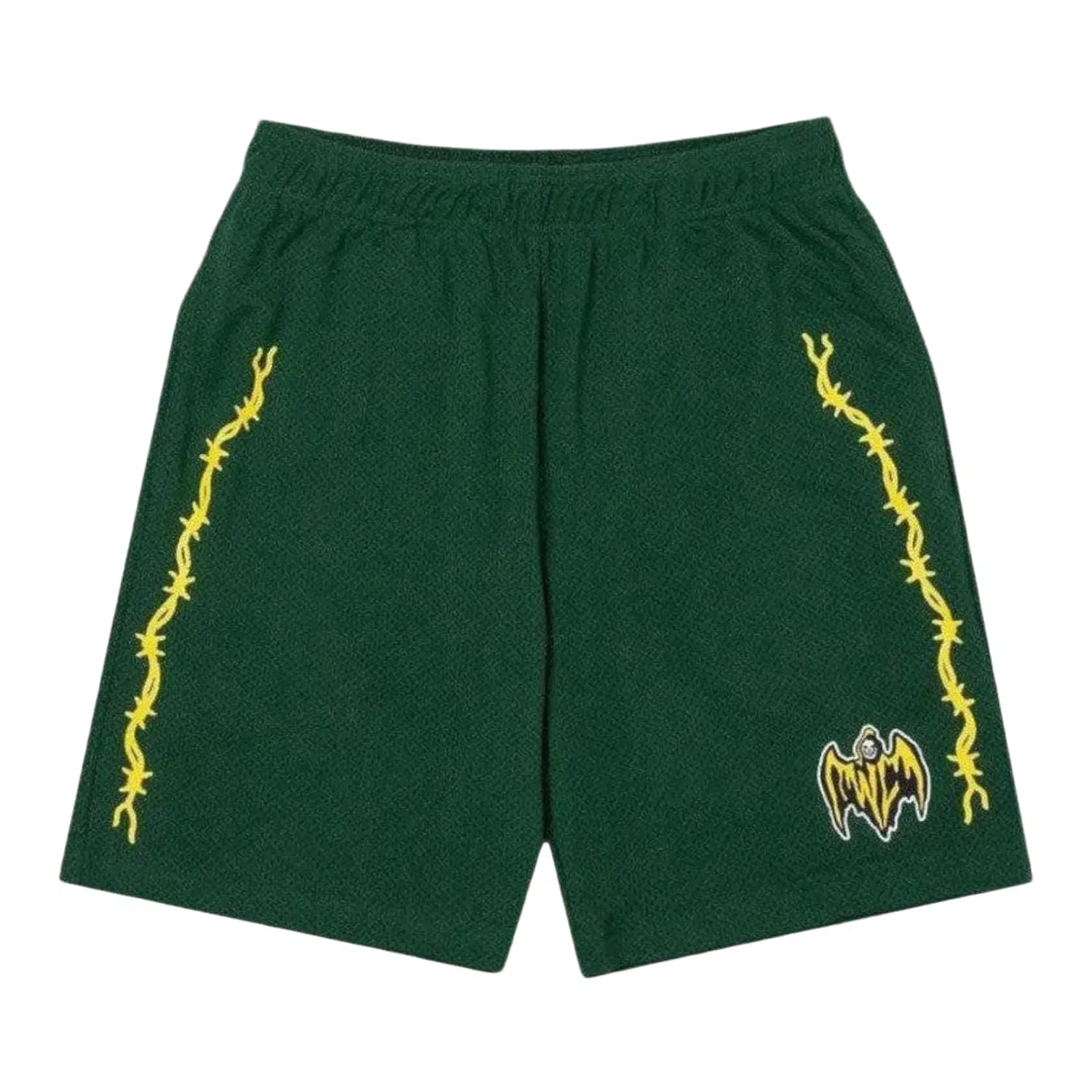 Warren Lotas Bat Reaper Mesh Shorts Green
