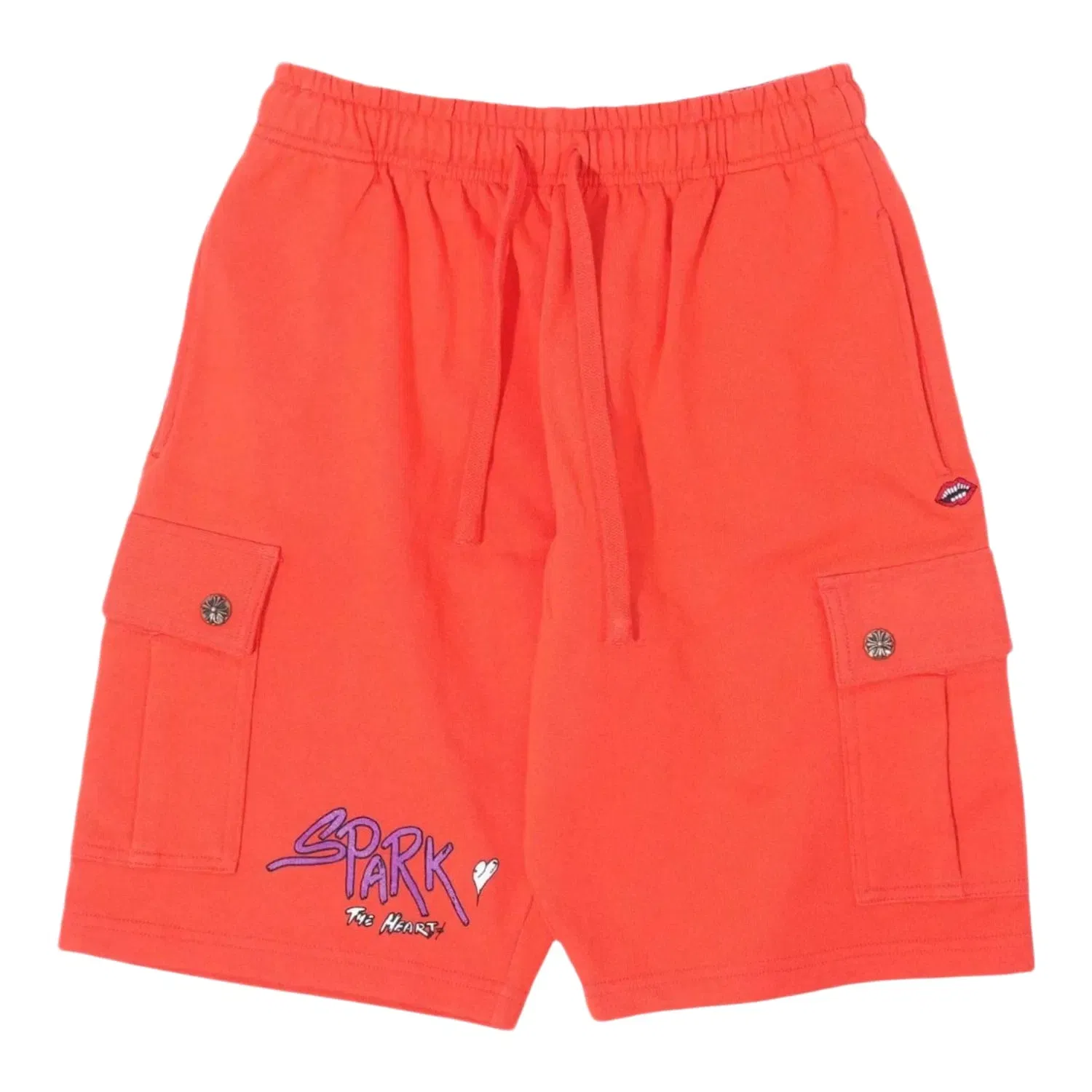 Chrome Hearts Matty Boy Cargo Sweat Shorts Orange