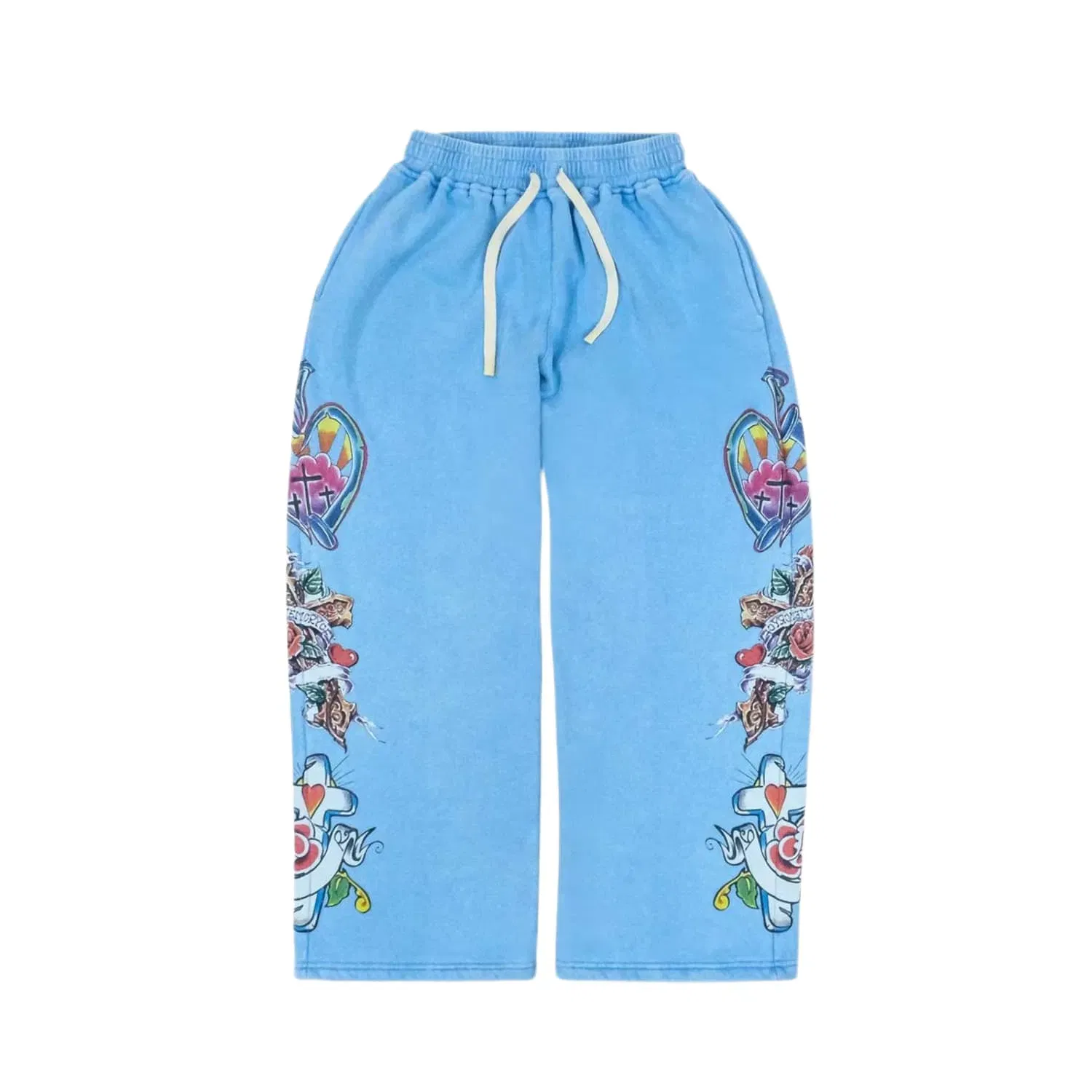 Righteous Risen King Sweatpants Blue