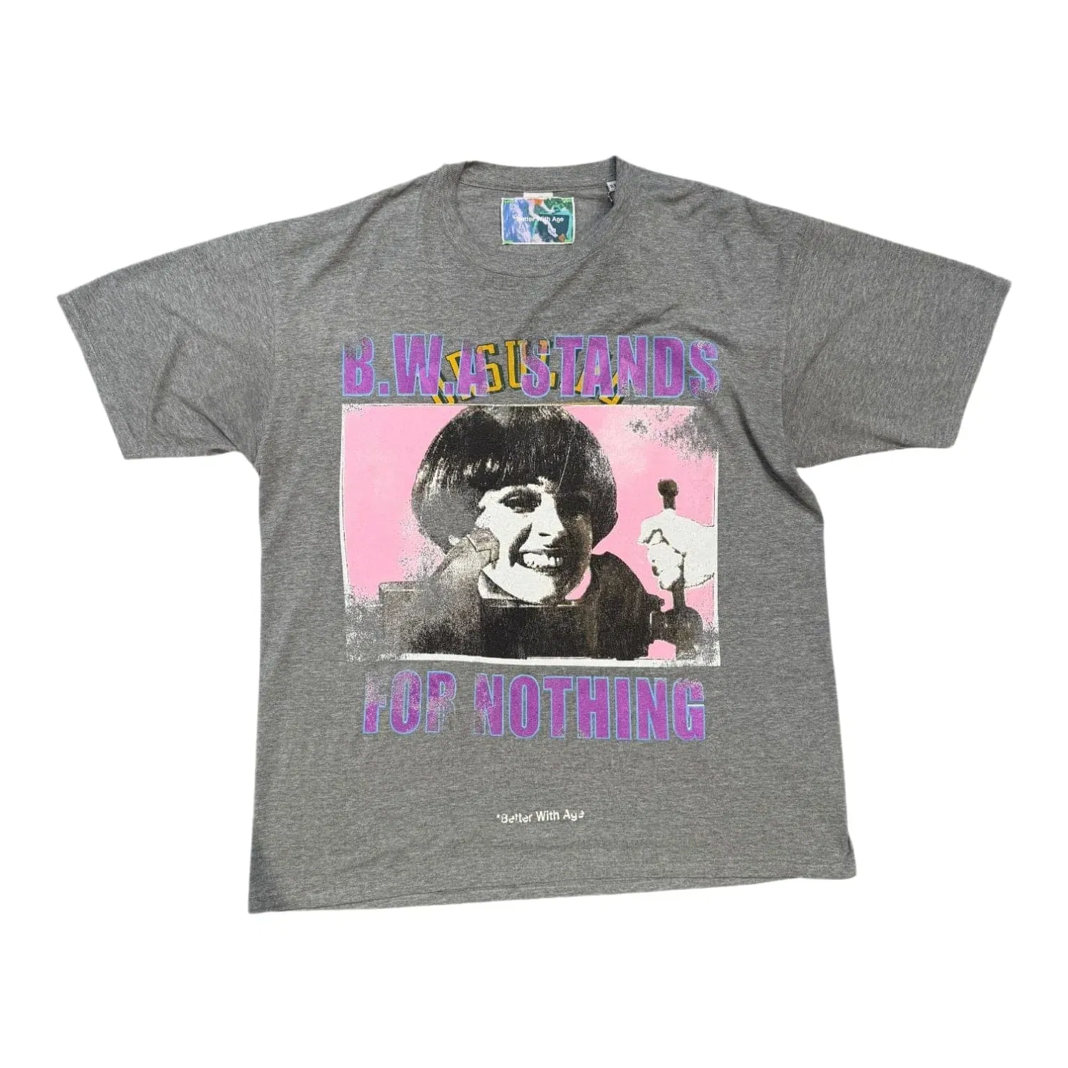 Better With Age Modest T-Shirt Grey