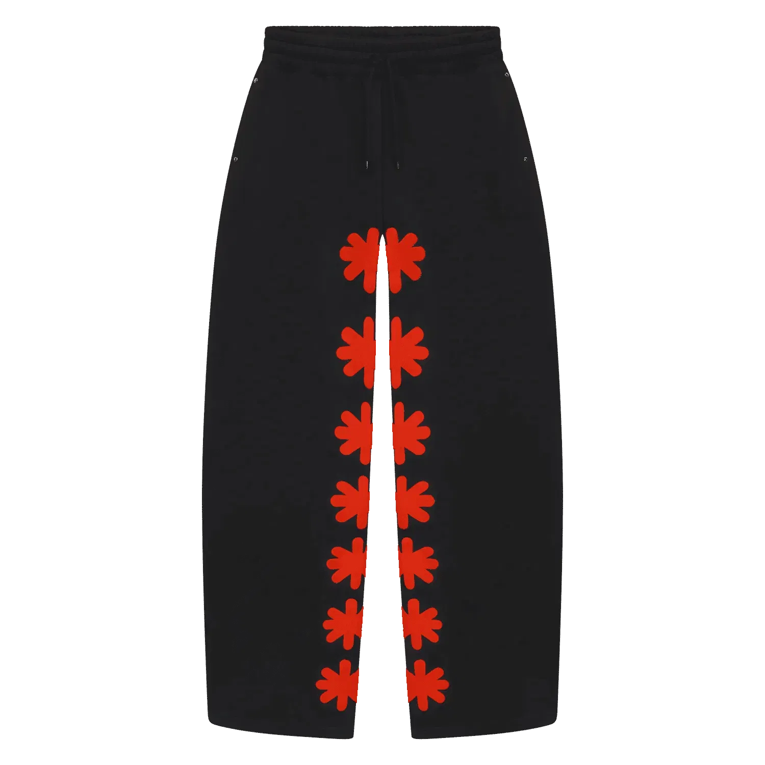 Lost Shdws LostShdws OG Logo Sweatpants Black Red
