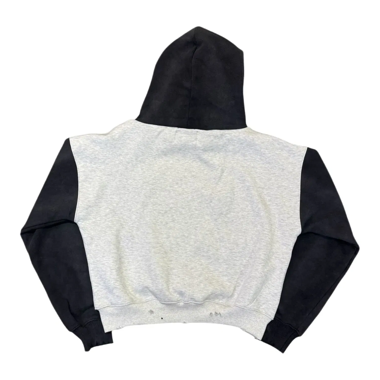 Vertabrae Classic Two-Tone Hoodie Grey/Black