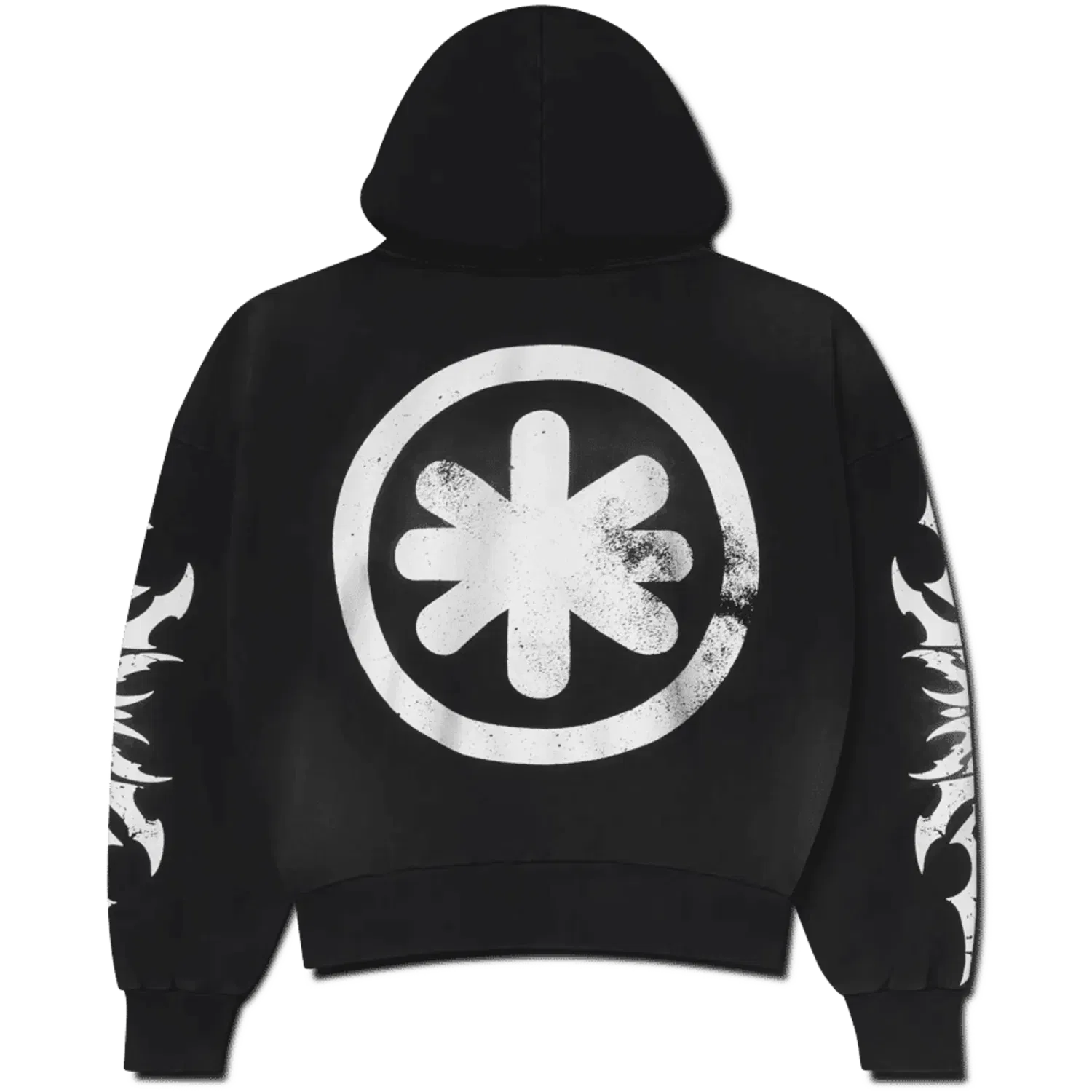 Lost Shdws LostShdws Complex Con Exclusive Acid Wash Zip Up Hoodie Black