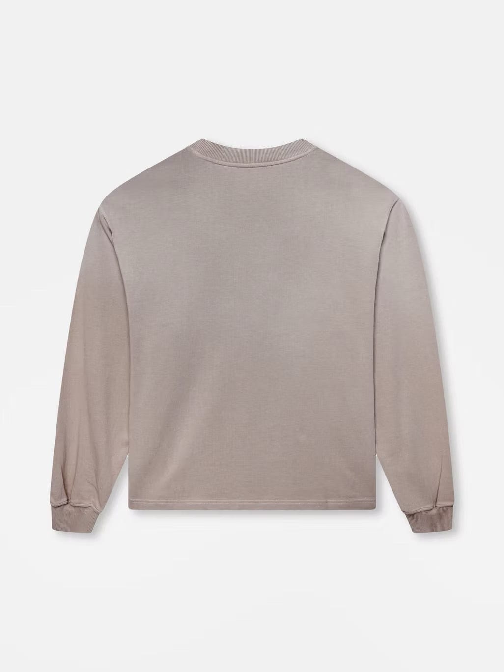 KAIZEN MARKET BLANK HEAVYWEIGHT FADE OUT LONGSLEEVE TEE MOCHA