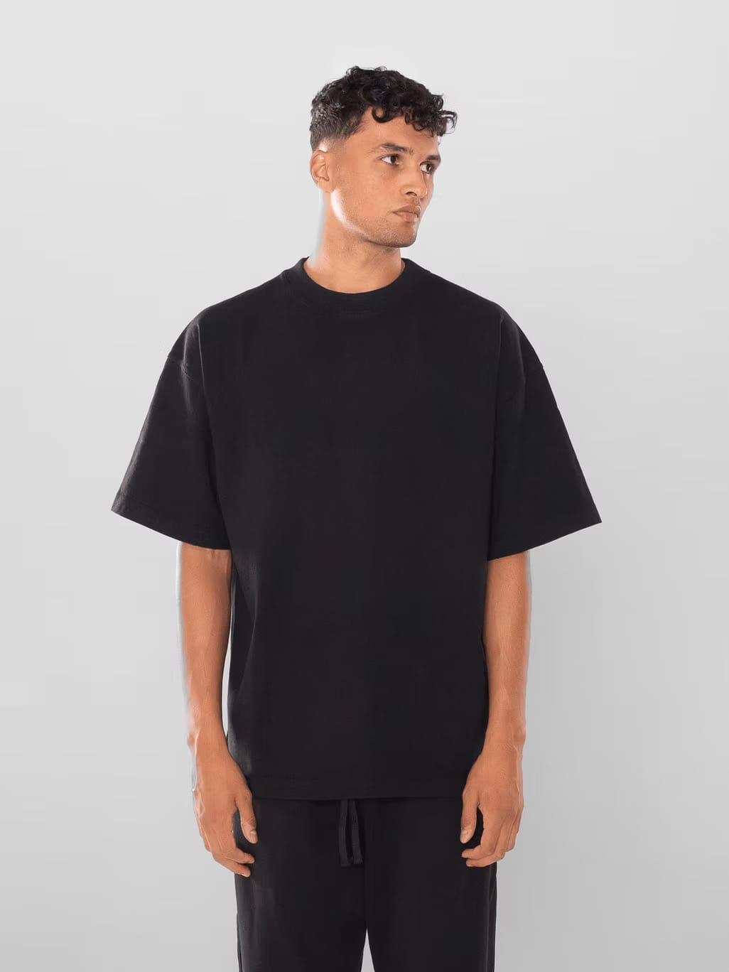 KAIZEN MARKET BLANK HEAVYWEIGHT TEE BLACK