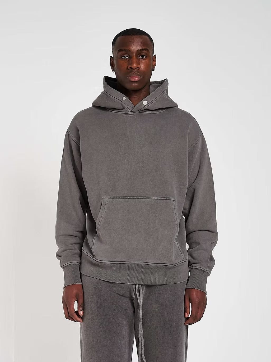 KAIZEN MARKET BLANK HEAVYWEIGHT WASHED HOODIE