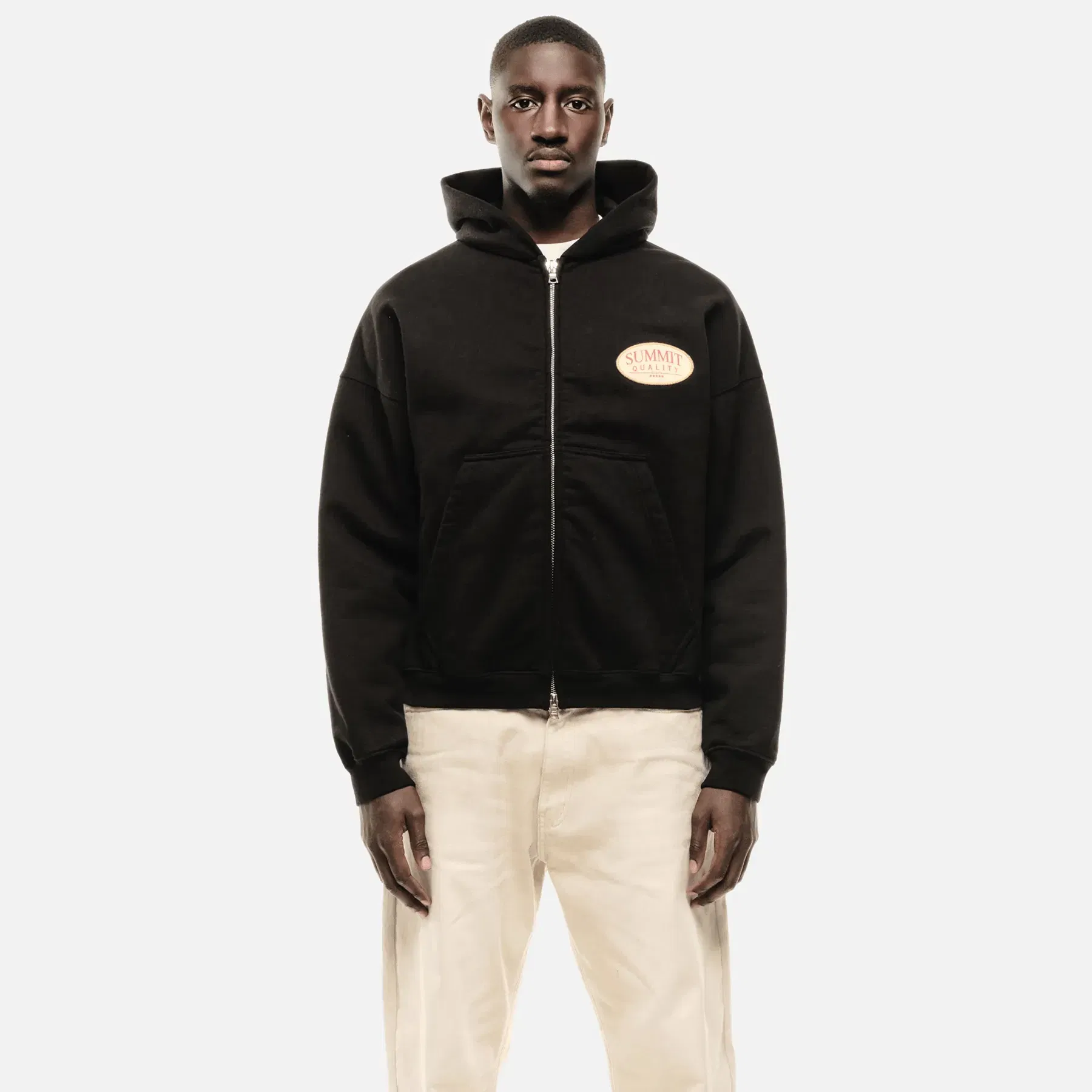 Summit Quality Goods Patch Hoodie 'Black'
