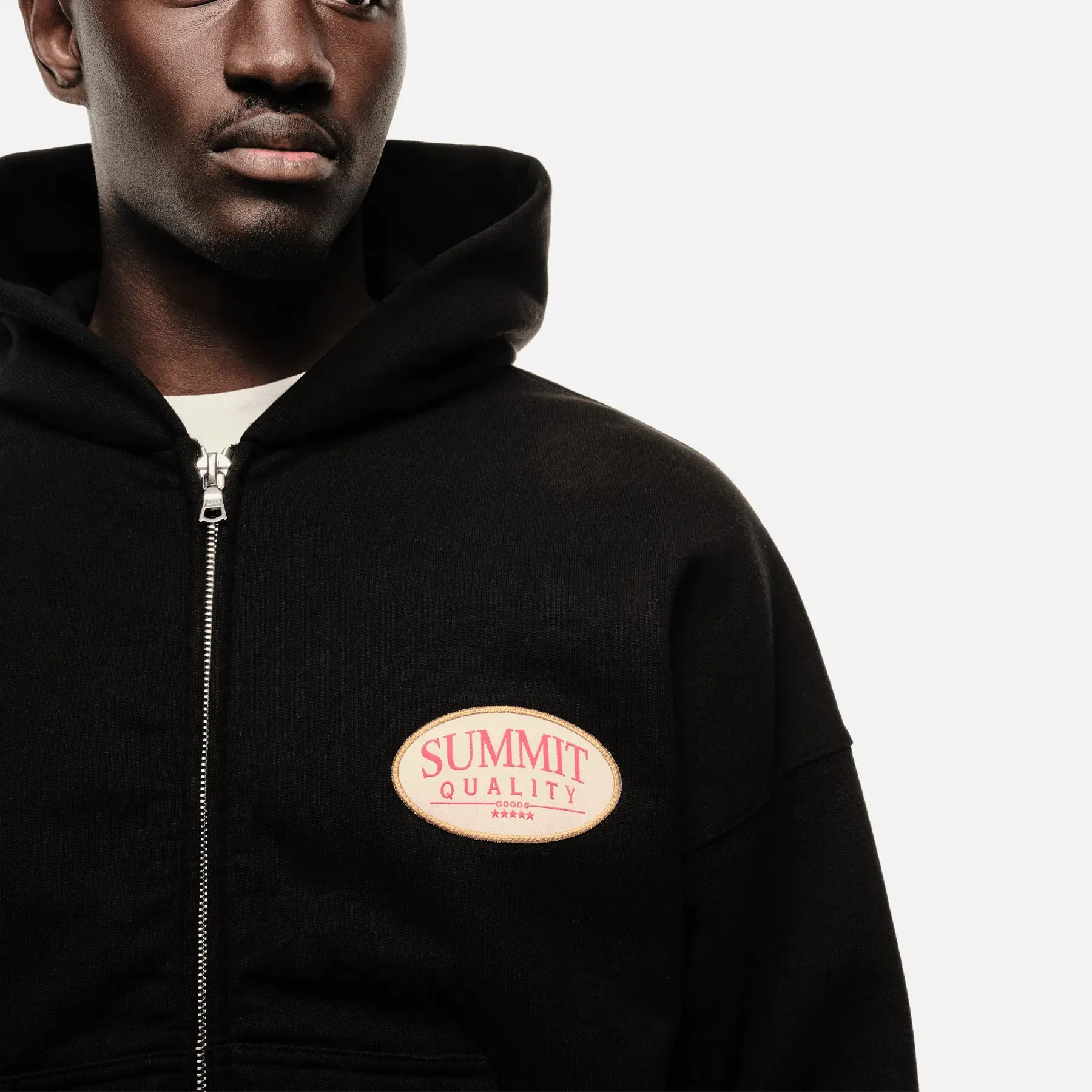 Summit Quality Goods Patch Hoodie 'Black'