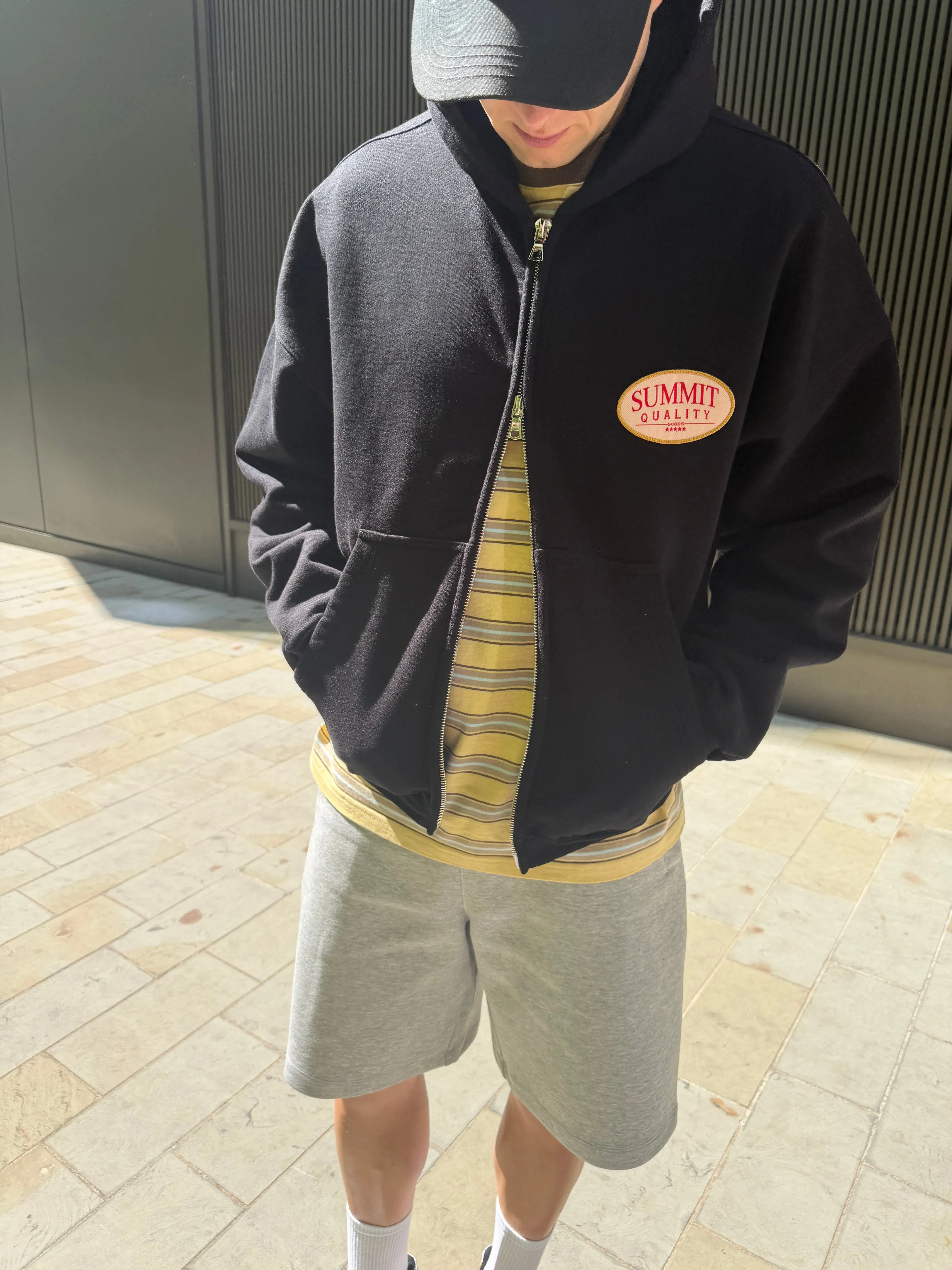 Summit Quality Goods Patch Hoodie 'Black'