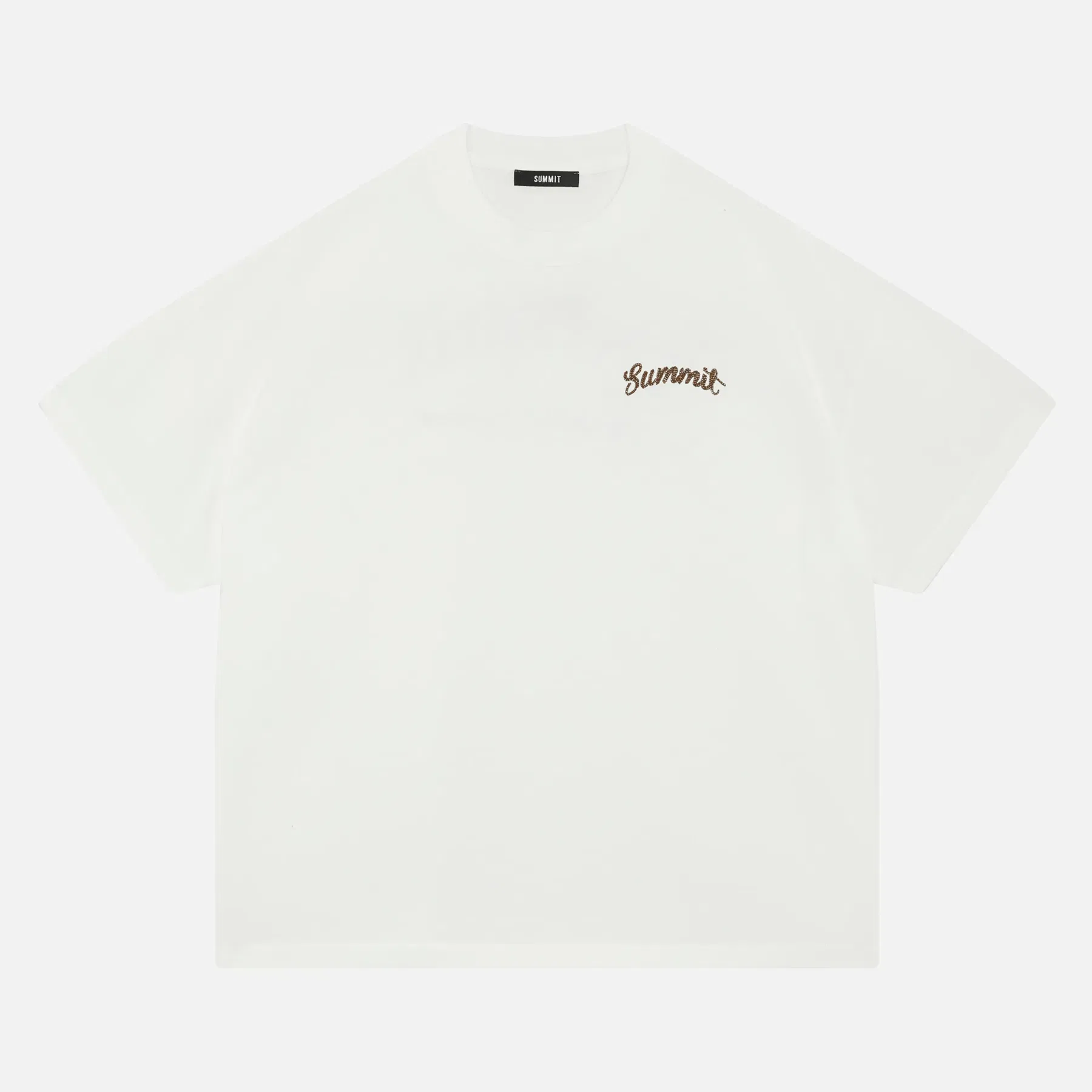 Summit Chainstitch T-Shirt 'Ecru'