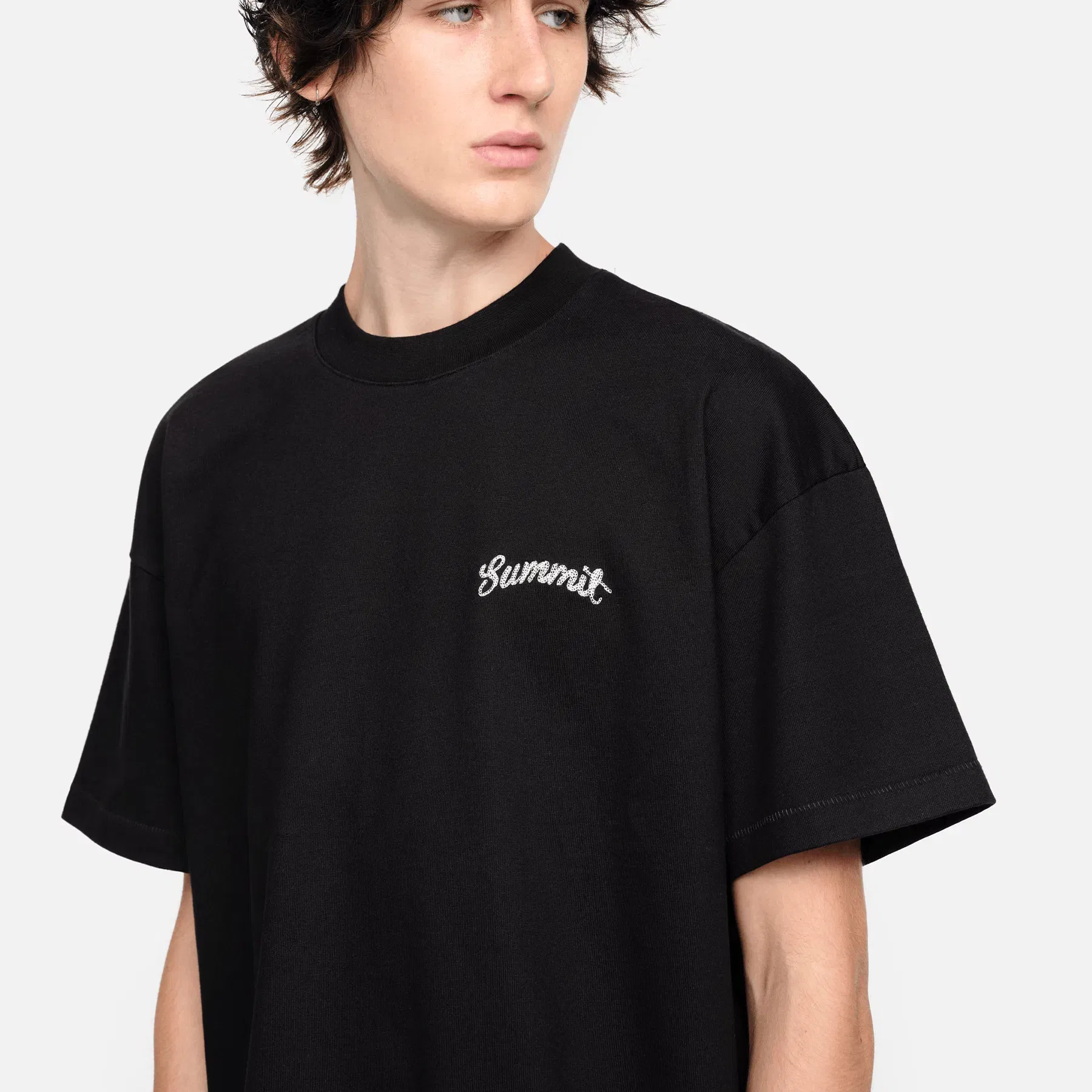 Summit Chainstitch T-Shirt 'Black'