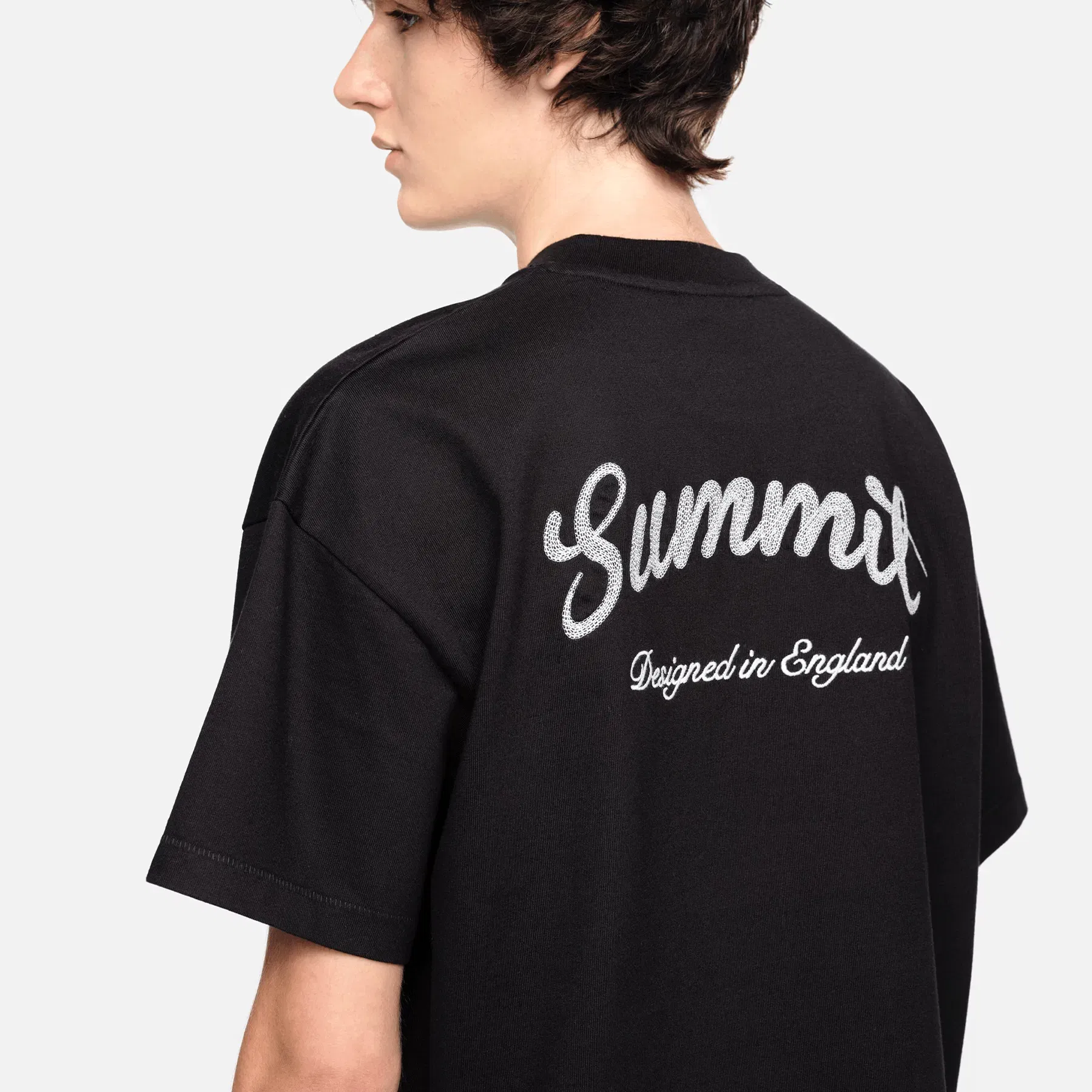 Summit Chainstitch T-Shirt 'Black'