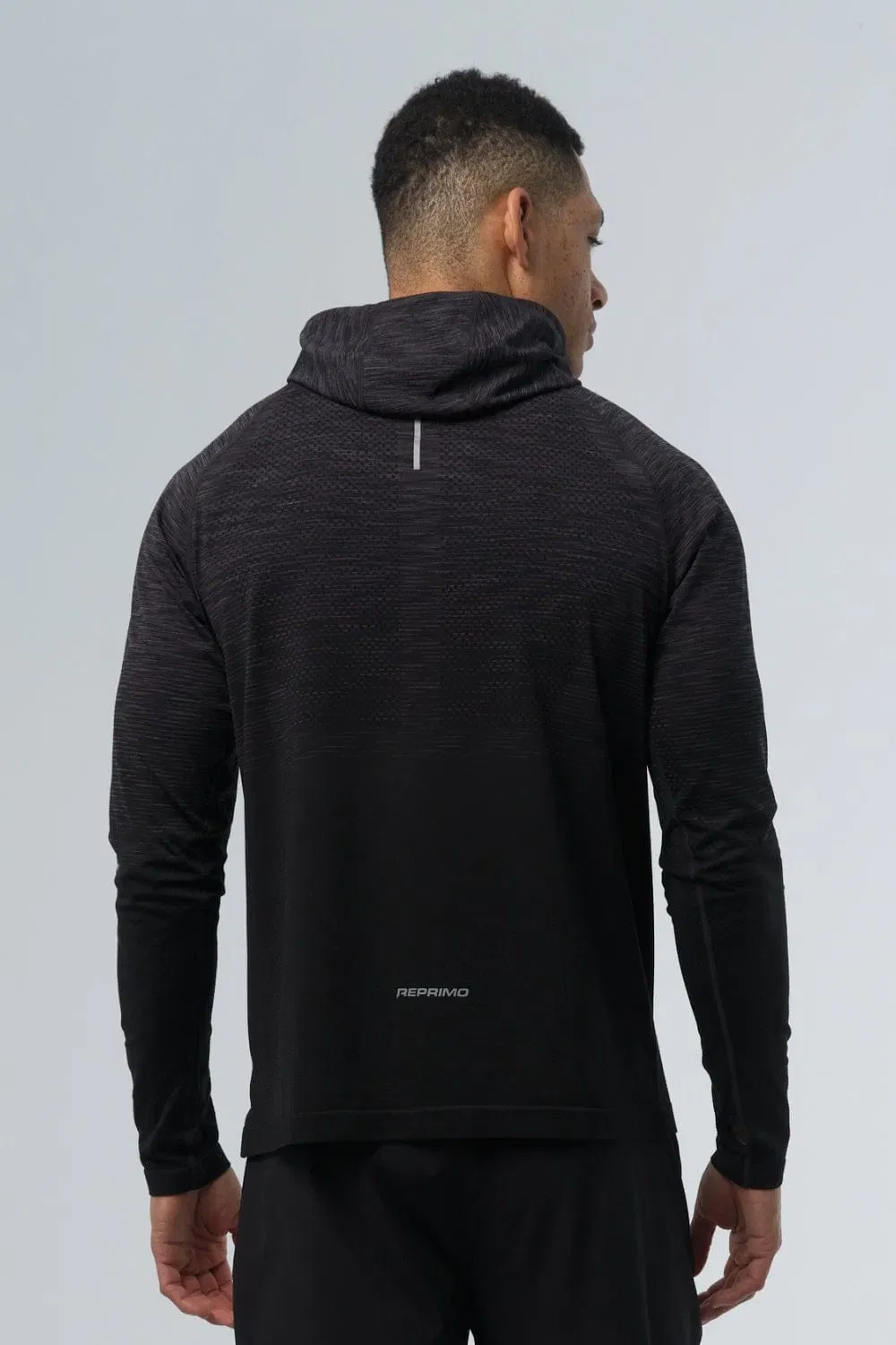 Reprimo Axis Half Zip Hoodie 'Black'