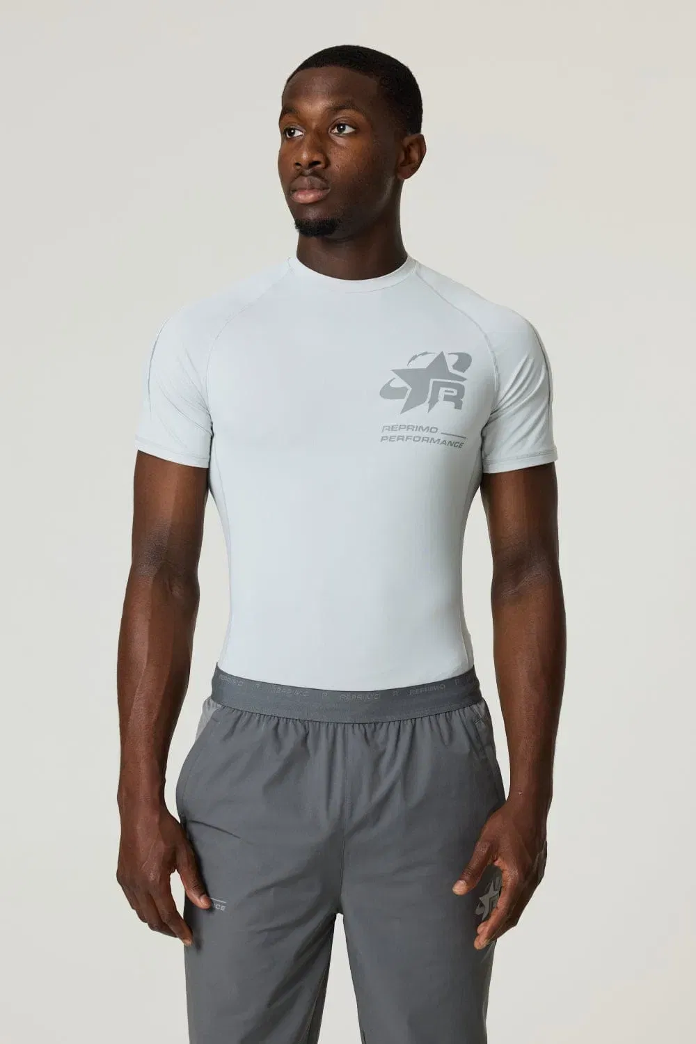 Reprimo RP Base-Layer T-Shirt 'Light Grey Reflective'