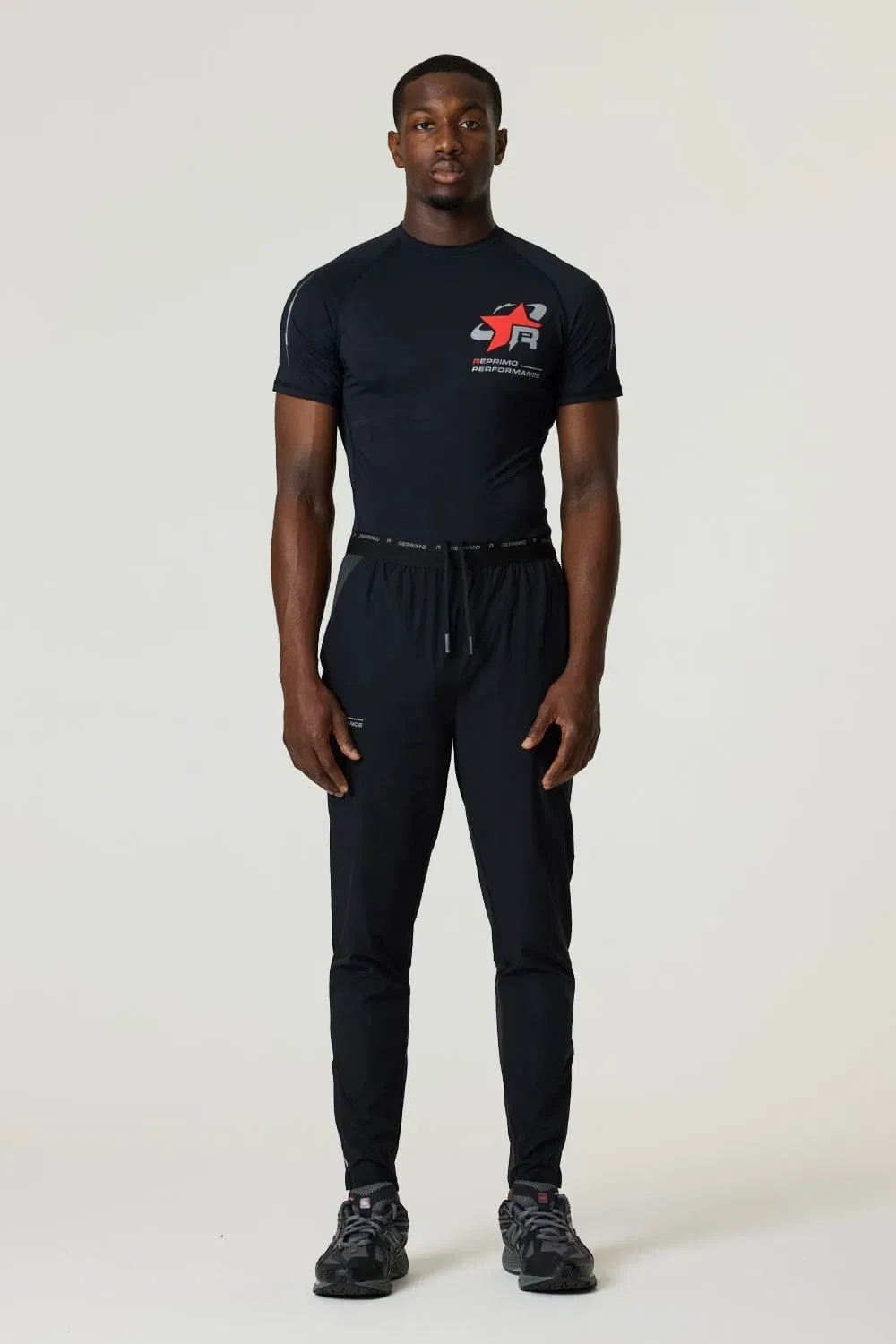 Reprimo RP Base-Layer T-Shirt 'Black Red'