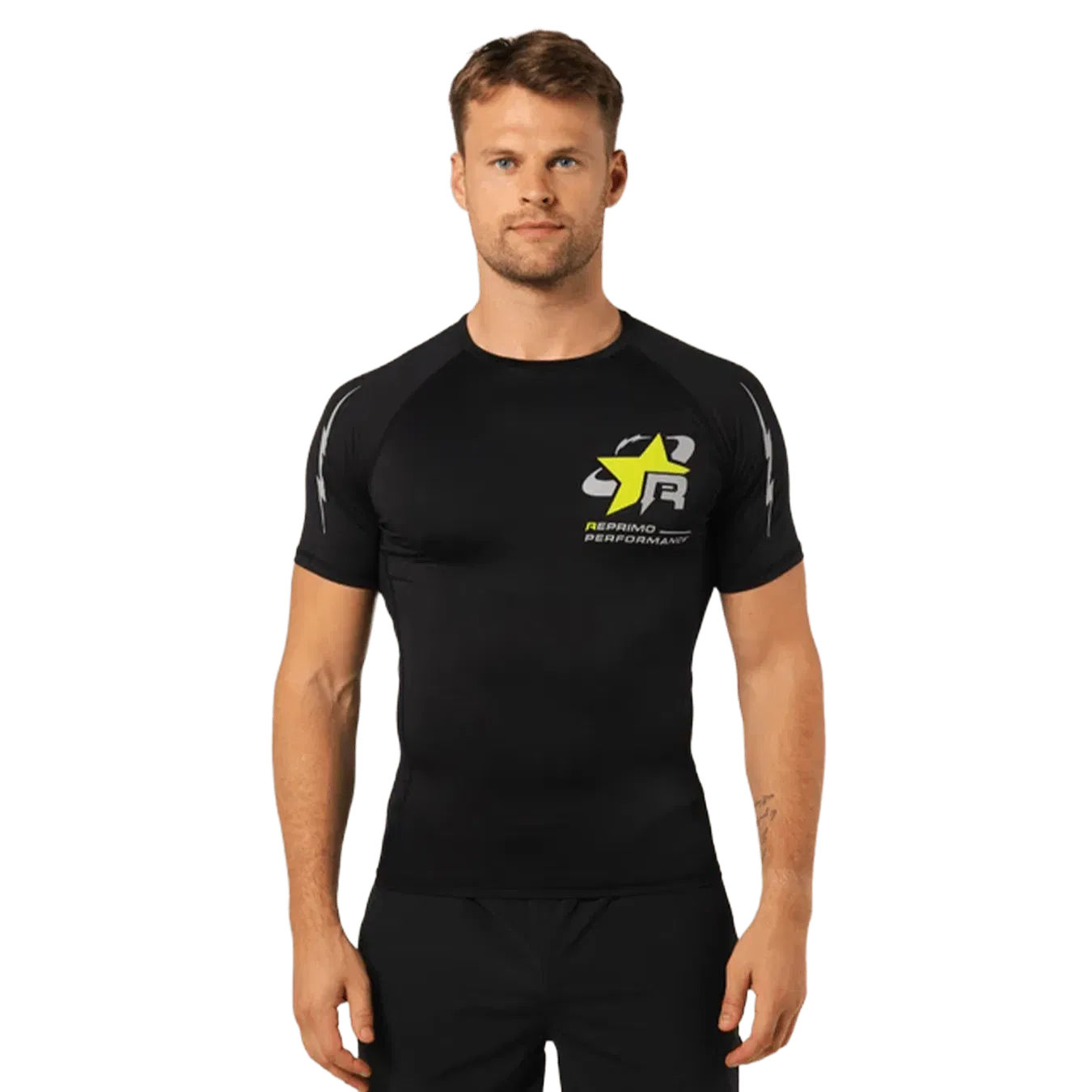 Reprimo RP Base Layer Tee 'Black Neon'