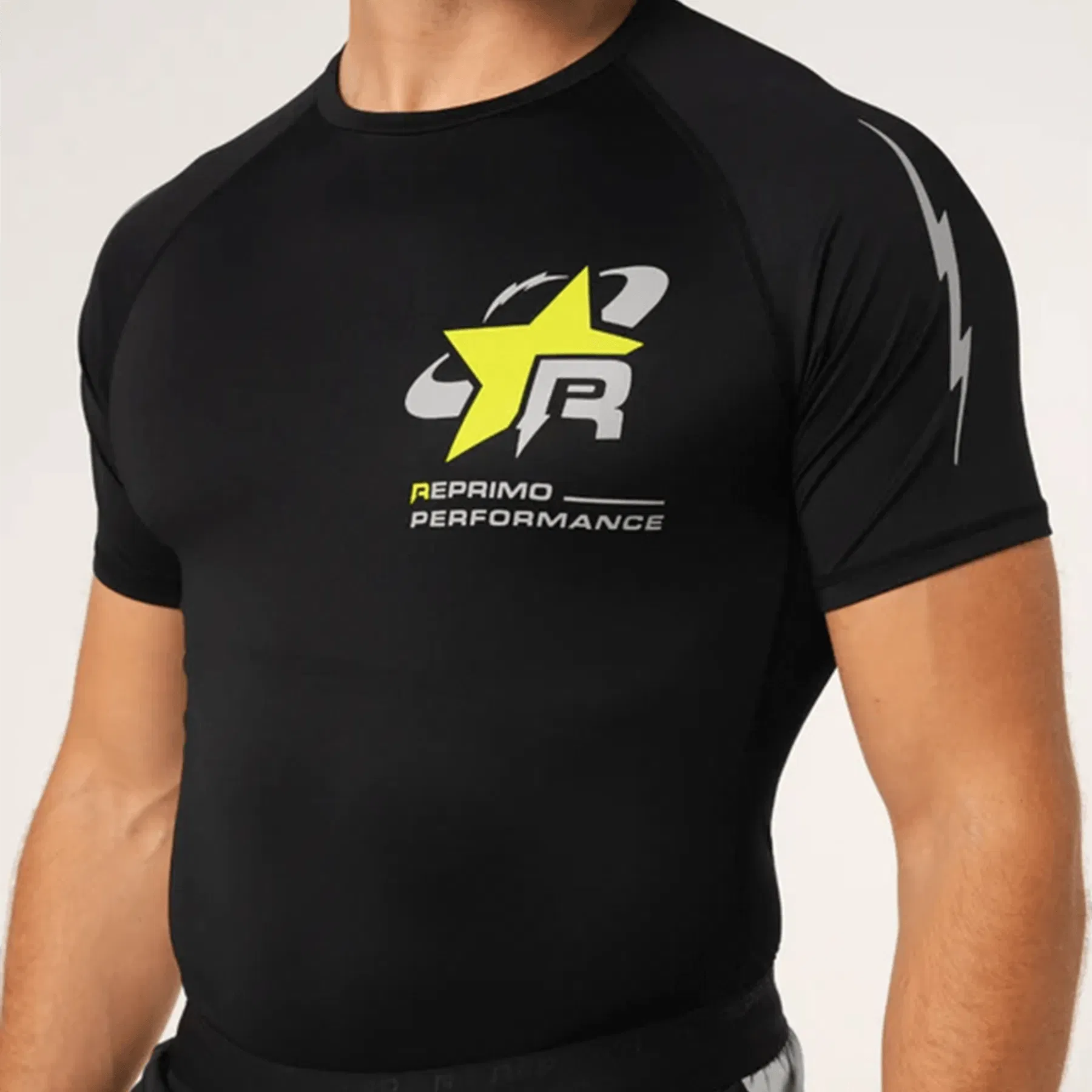 Reprimo RP Base Layer Tee 'Black Neon'