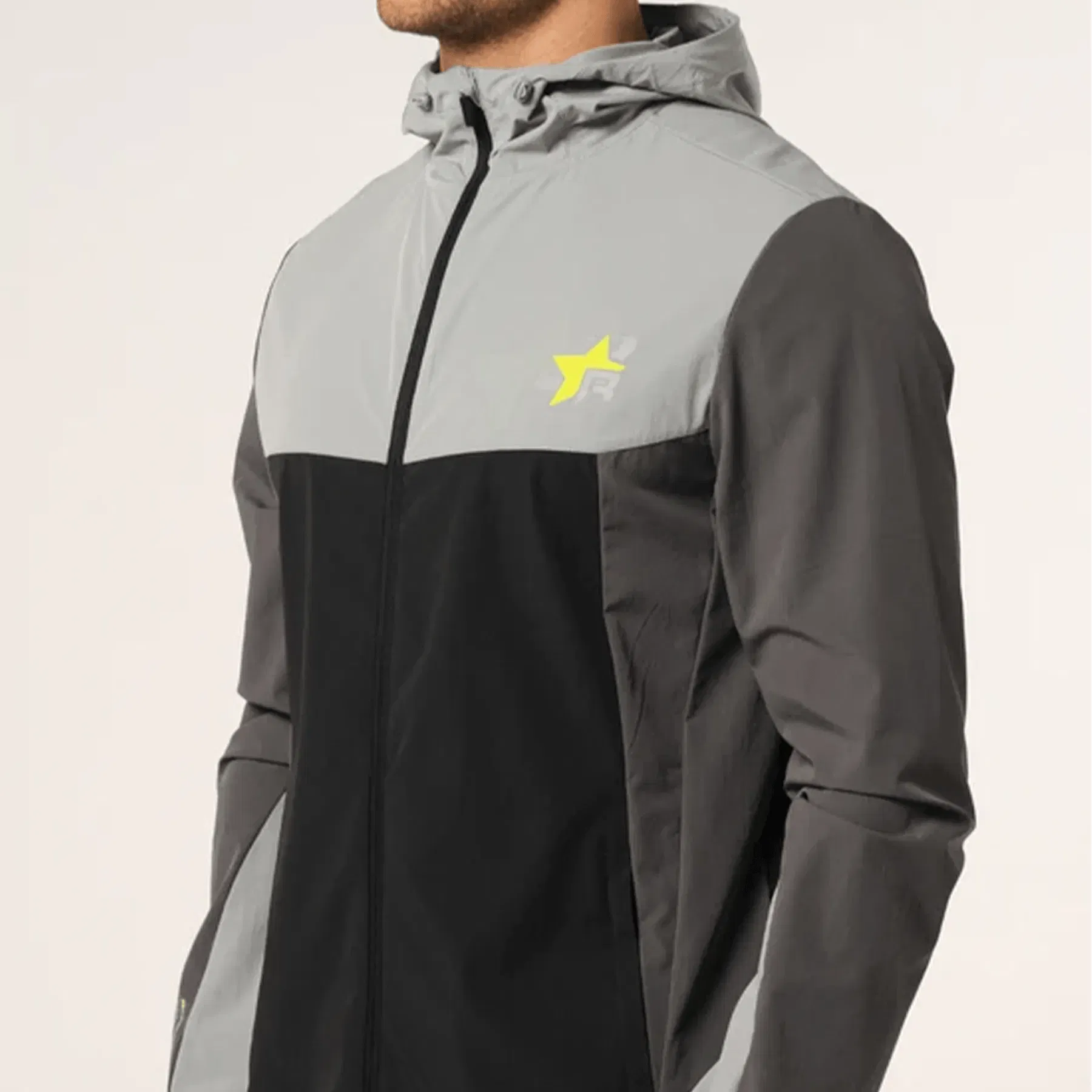Reprimo RP Flight Windbreaker Jacket 'Black Neon'