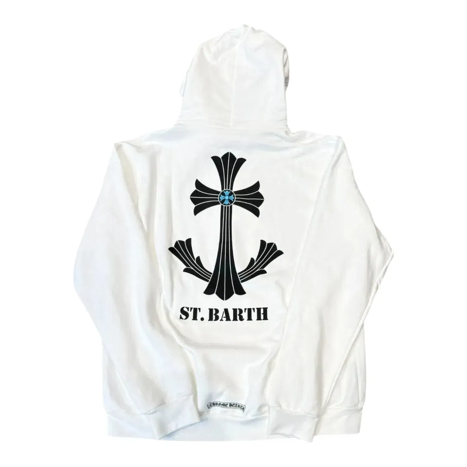 Chrome Hearts St. Barth's Exclusive Hoodie White
