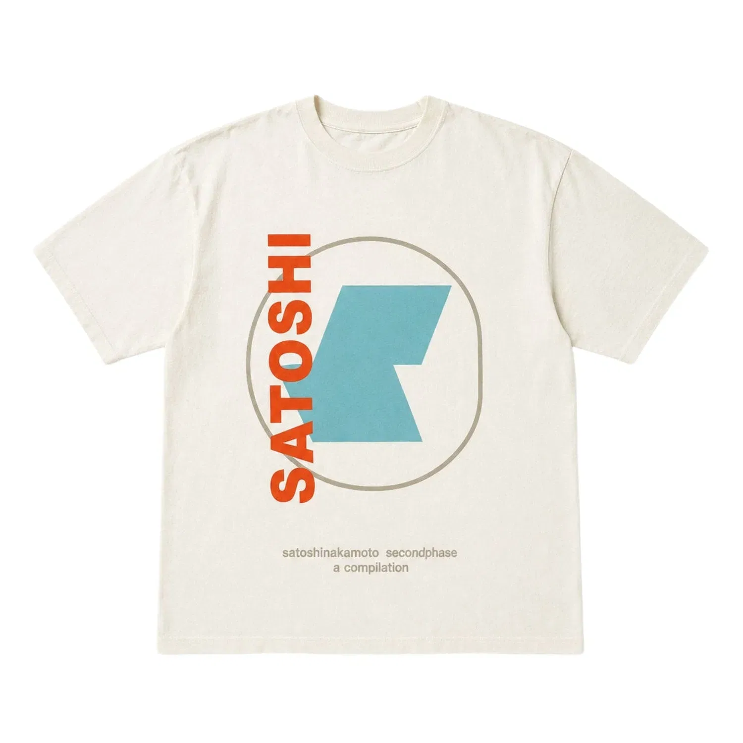 Satoshi Nakamoto Second Phase Tee Vintage White