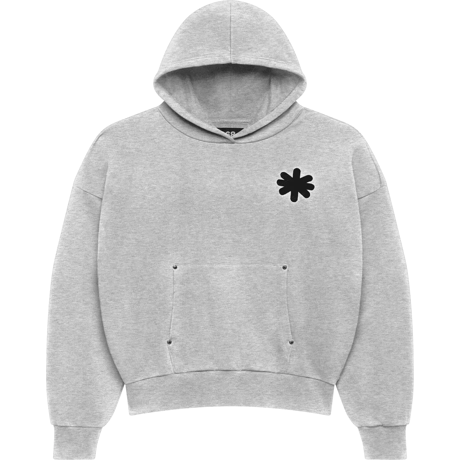 Lost Shdws LostShdws OG Logo Hoodie Grey