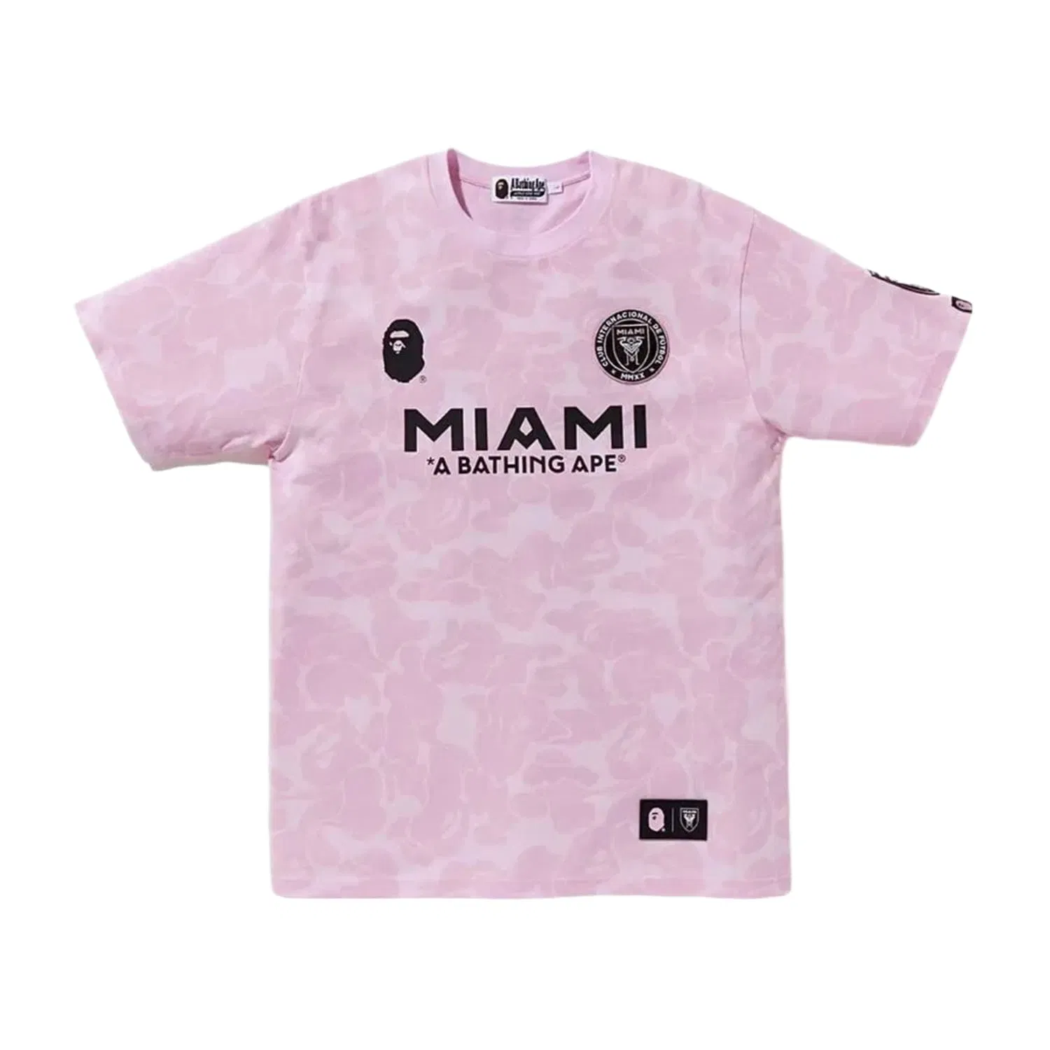 BAPE x Inter Miami CF Camo Tee Pink