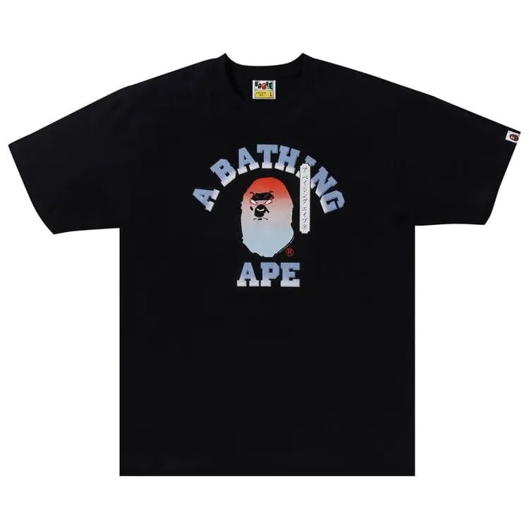 BAPE Kabuki College T-Shirt - Black