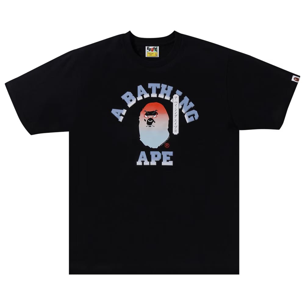 BAPE Kabuki College T-Shirt - Black
