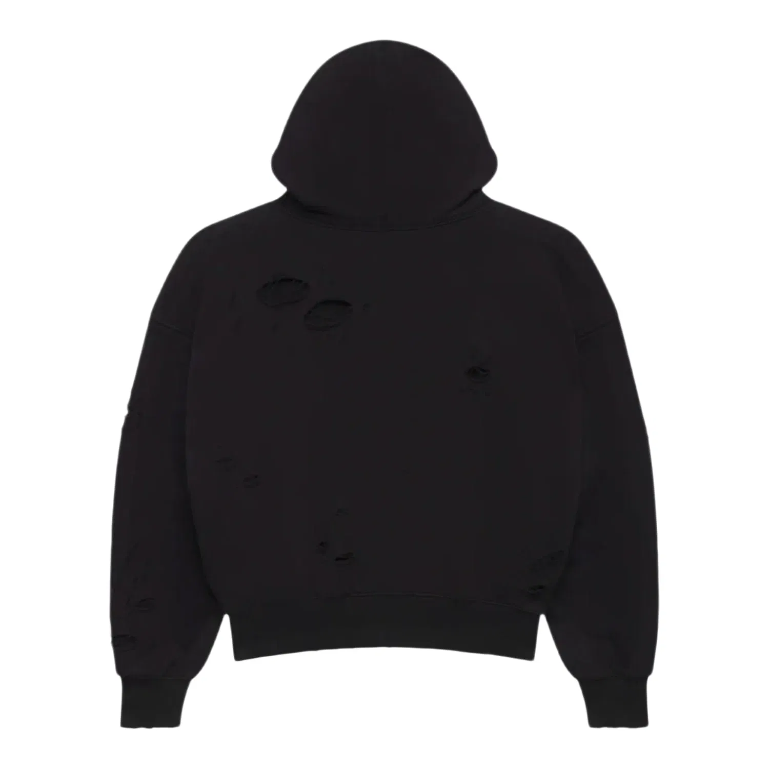 Lost Shdws LostShdws DSTRY DBL Layer Logo Hoodie Black