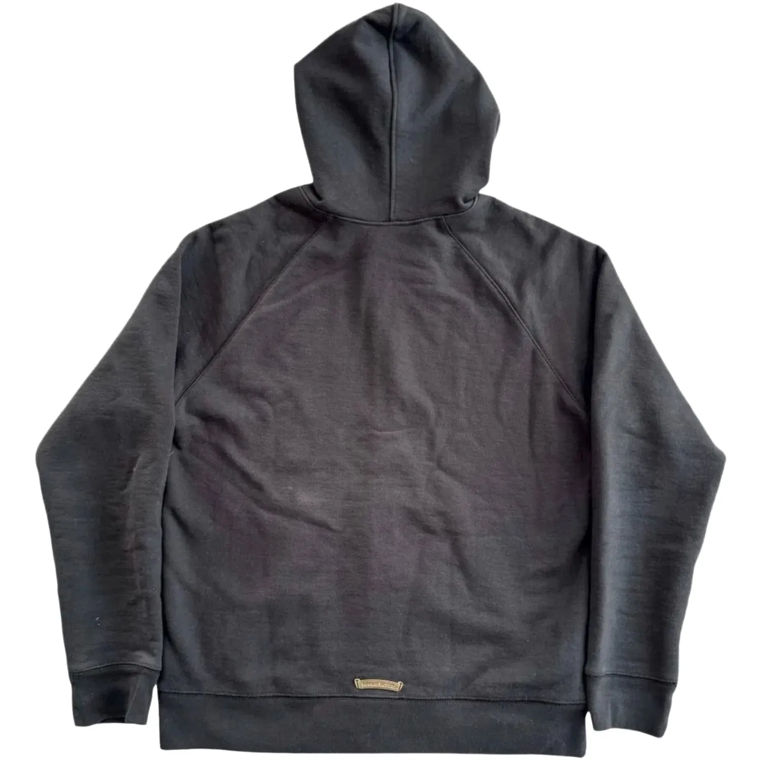 Chrome Hearts Paper Jam Zip Up Hoodie Black