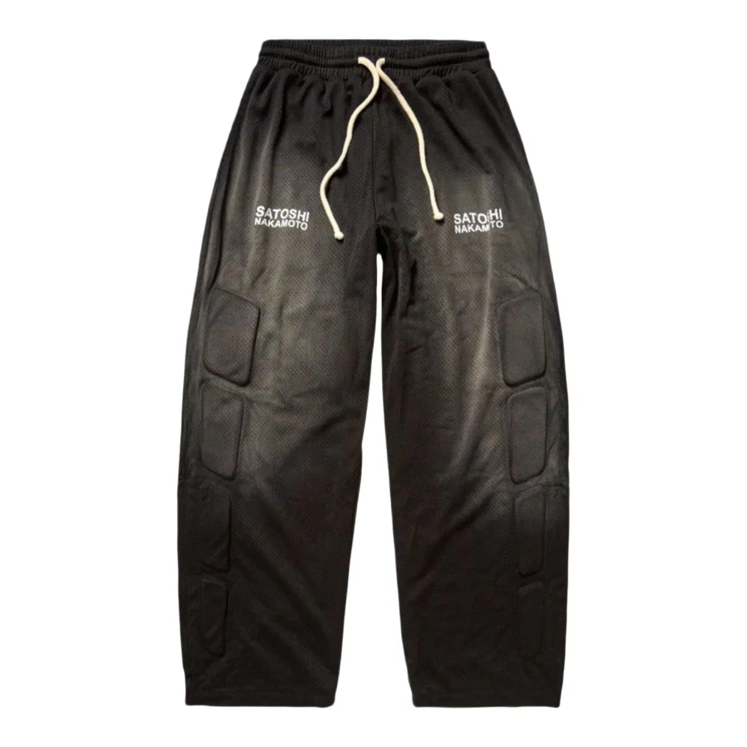 Satoshi Nakamoto Mesh Moto Sweatpants