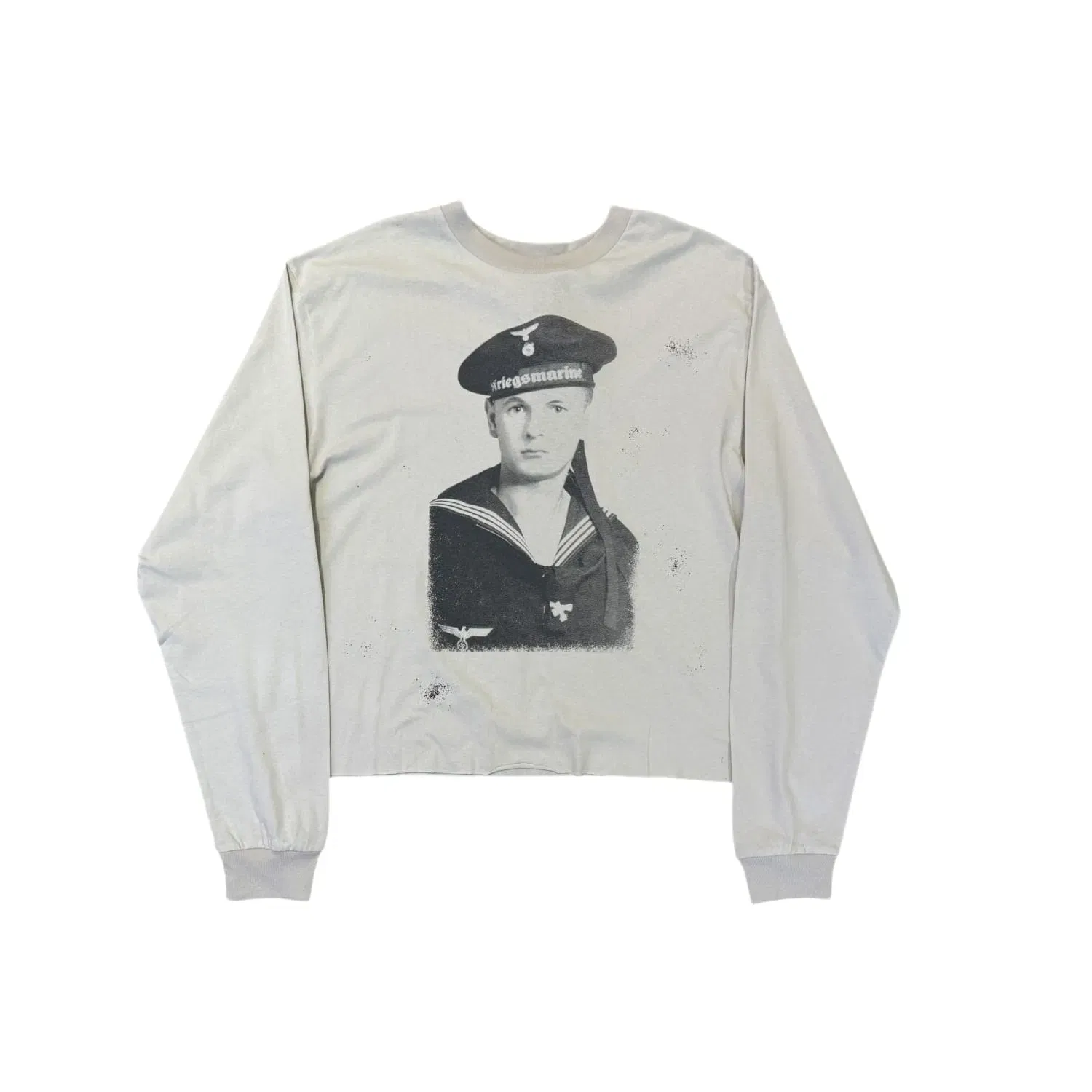 Richill Melancholy Naval Training LS T-Shirt White
