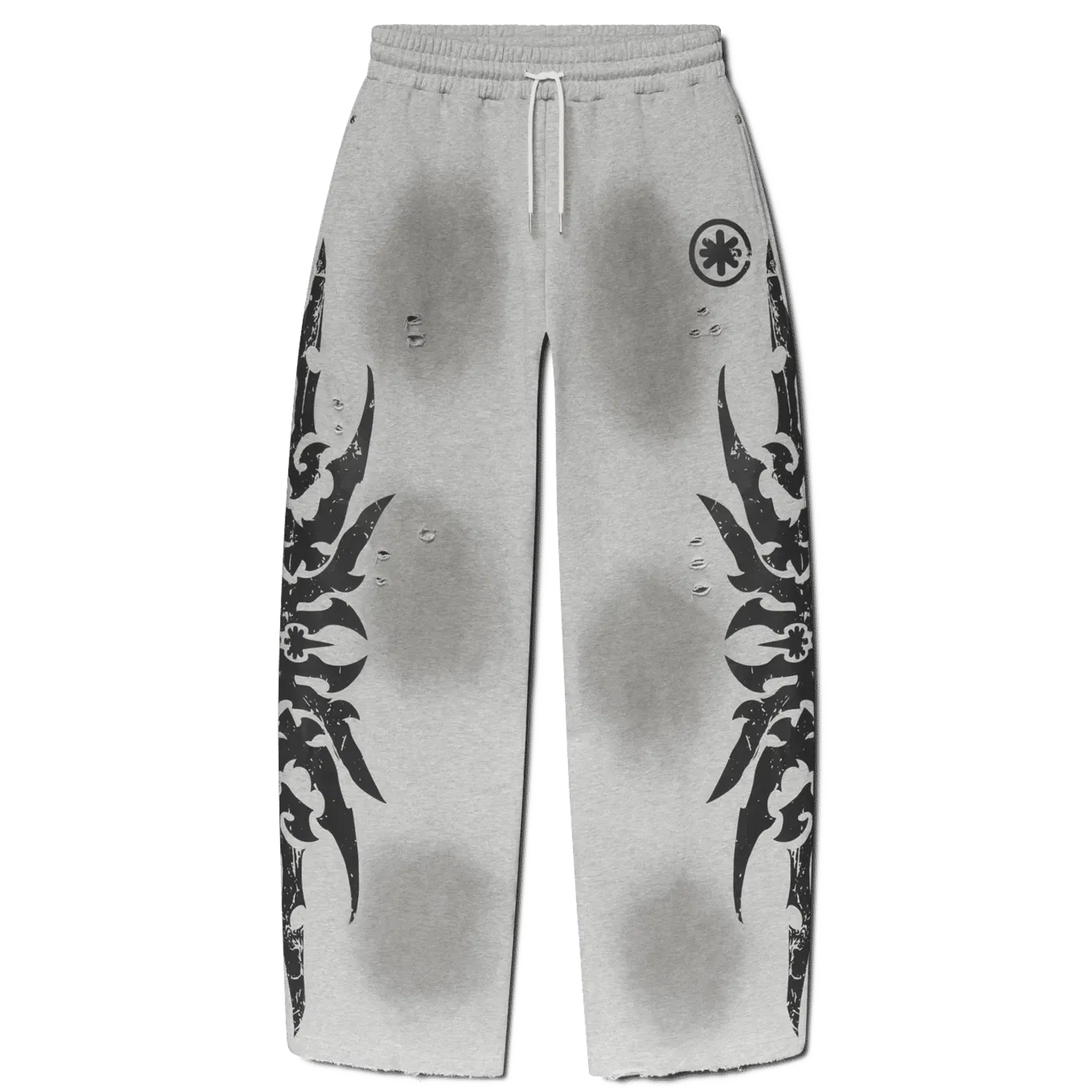 Lost Shdws LostShdws Complex Con Exclusive Acid Wash Sweatpants Grey