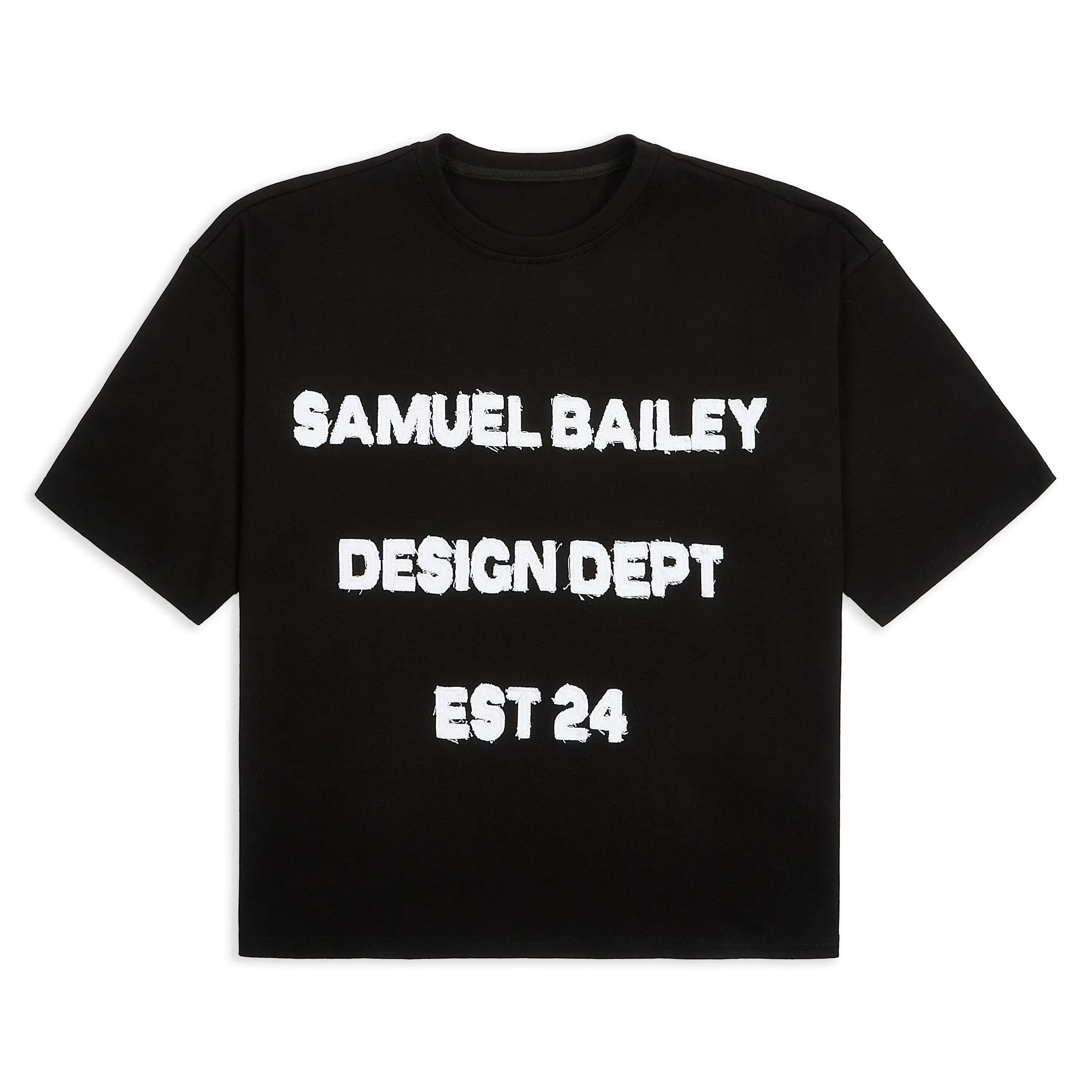 Samuel Bailey Black Design Dept Tee